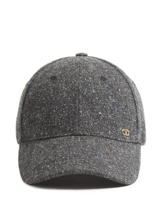 VLogo Signature wool baseball cap