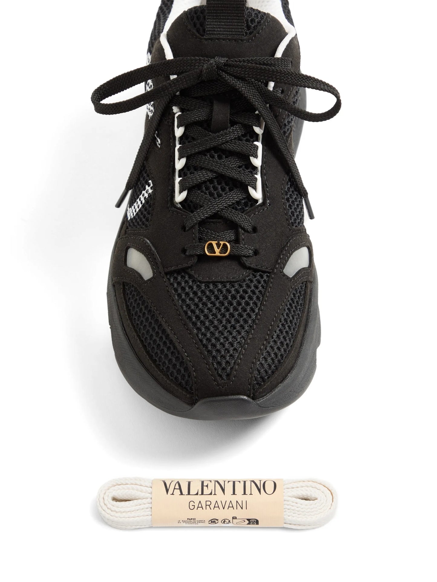 Demivee sneakers in mesh fabric with suede inserts