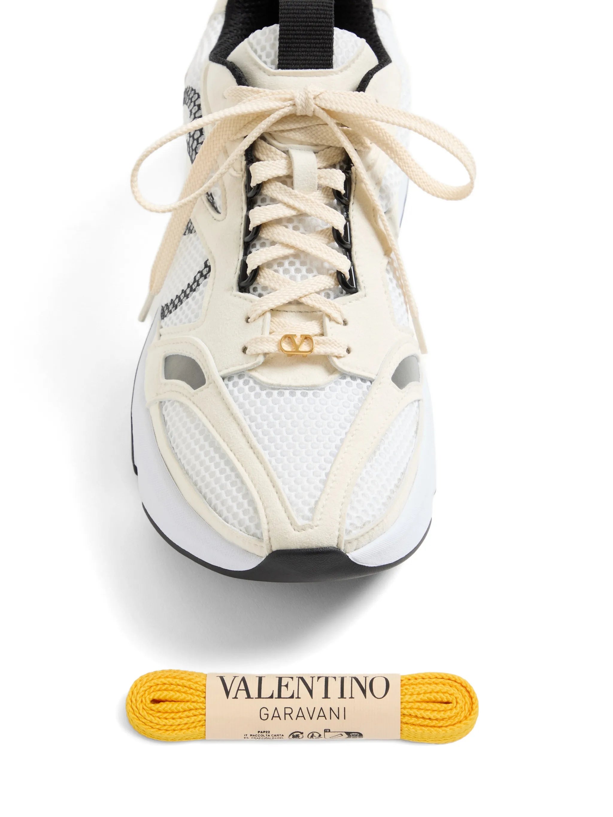 Demivee trainers in mesh fabric with suede inserts