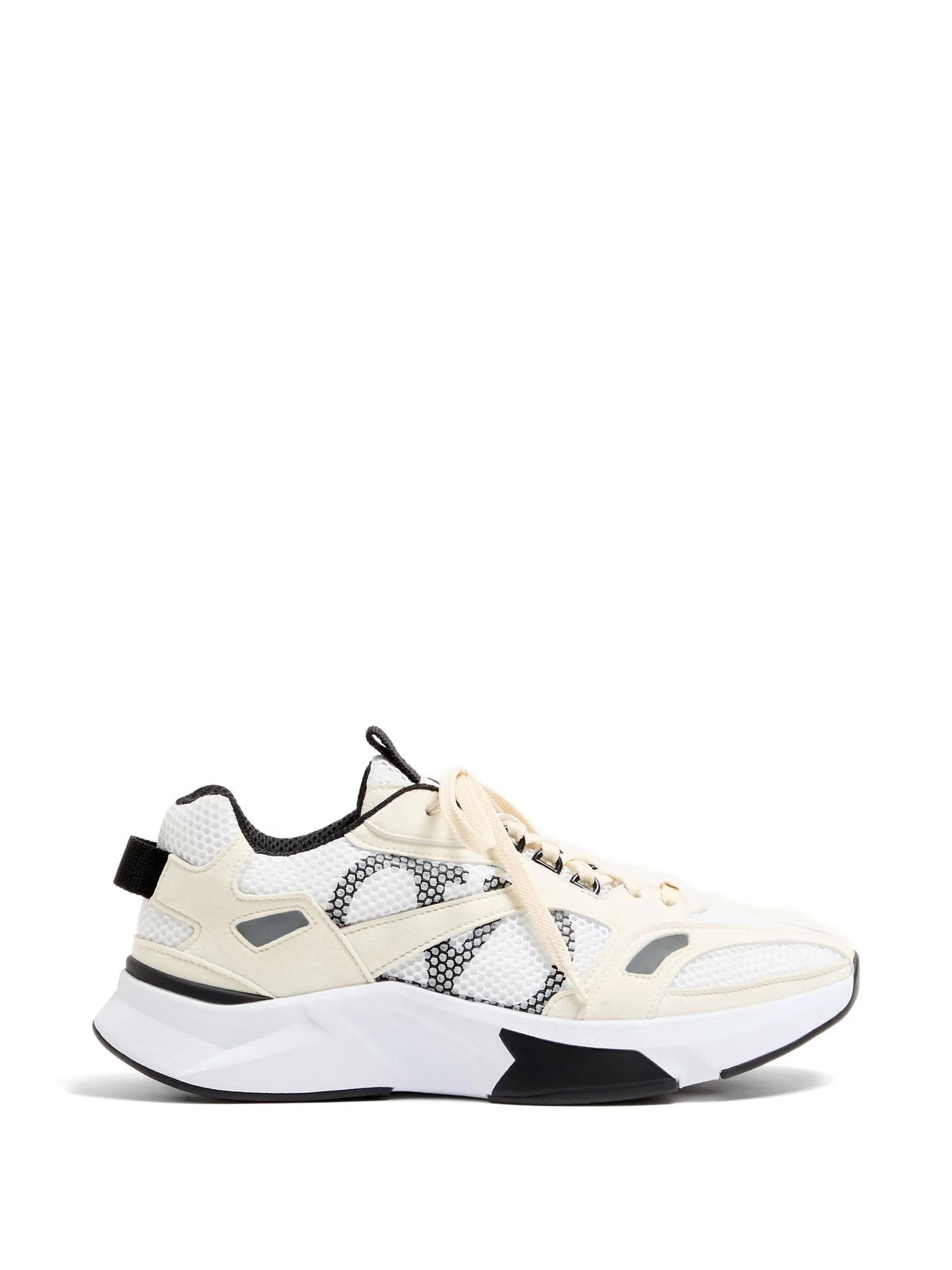 Demivee trainers in mesh fabric with suede inserts
