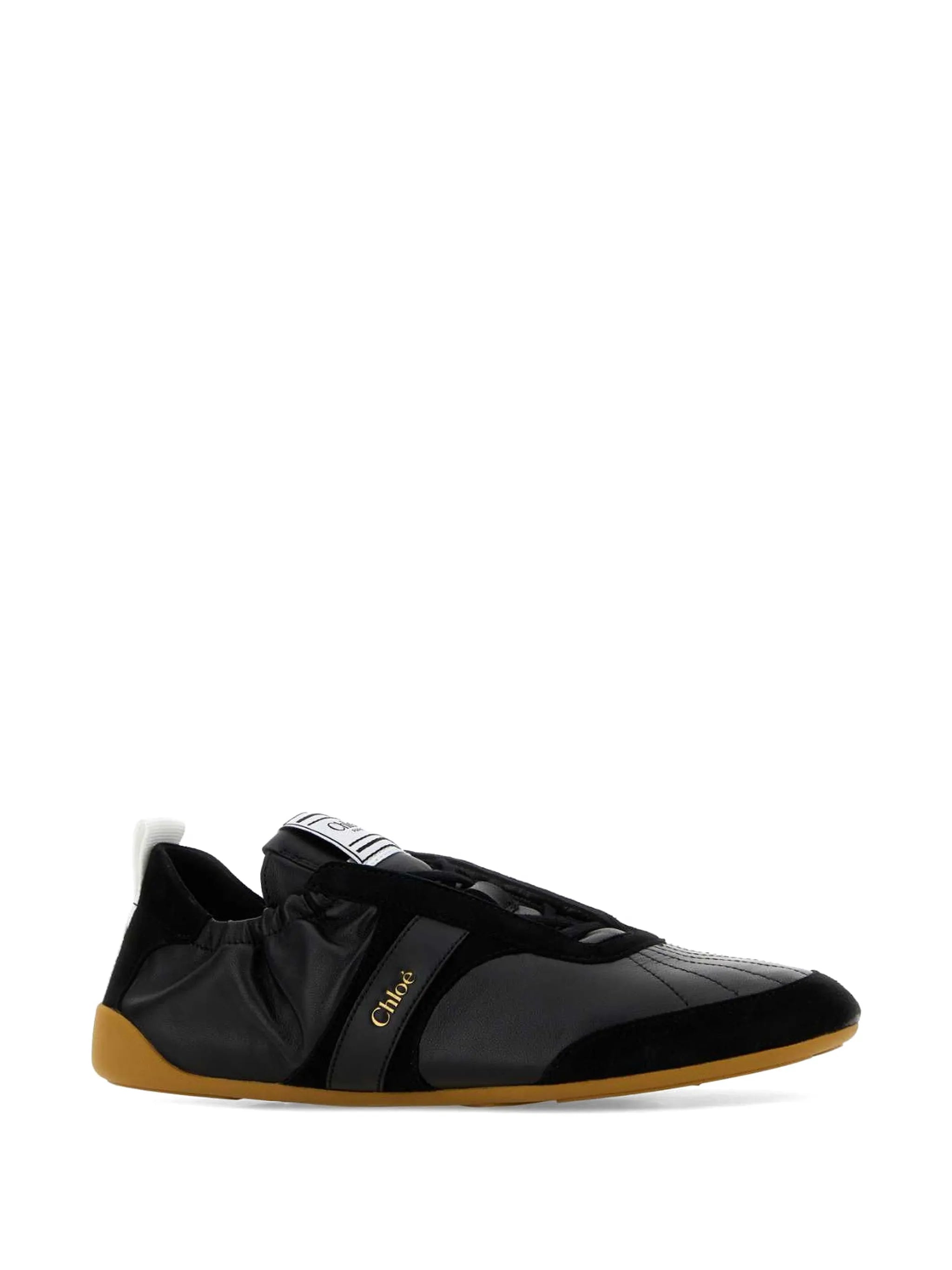 Kick panelled sneakers