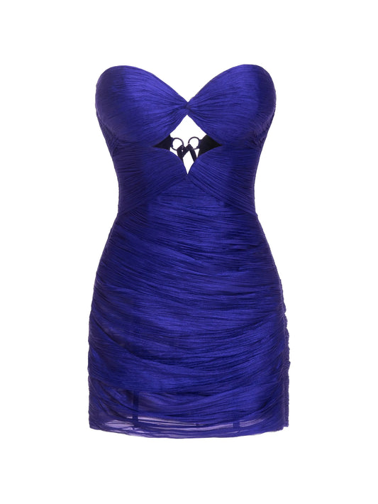 Saeeda cutout mini dress