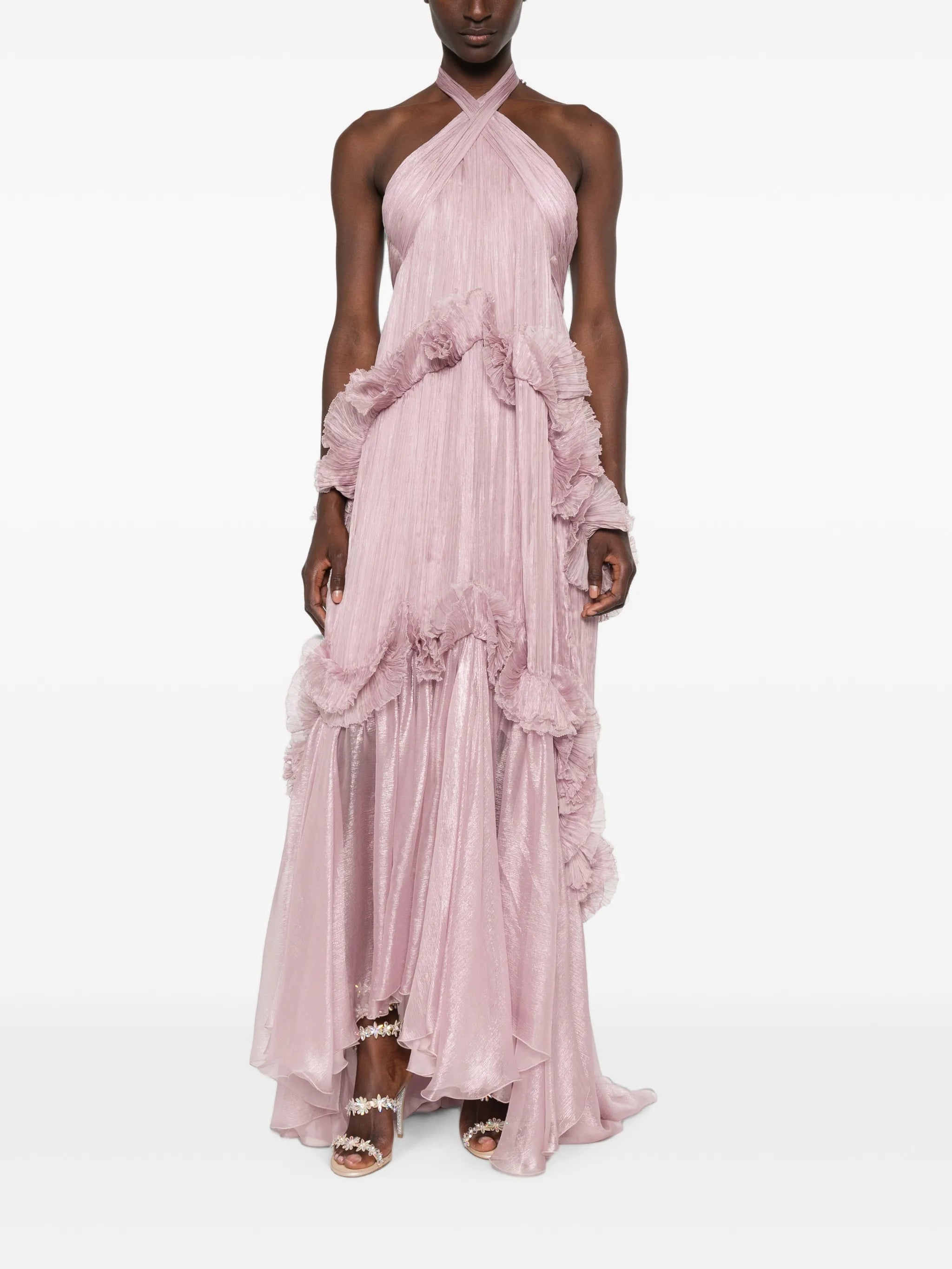 Zadie ruffled maxi dress