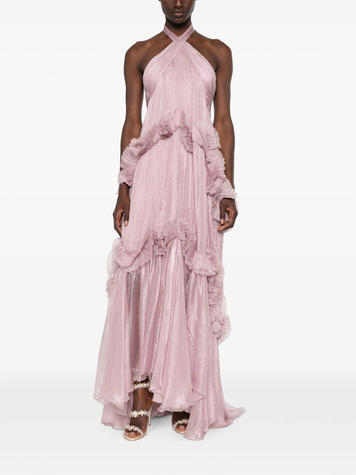 Zadie ruffled maxi dress