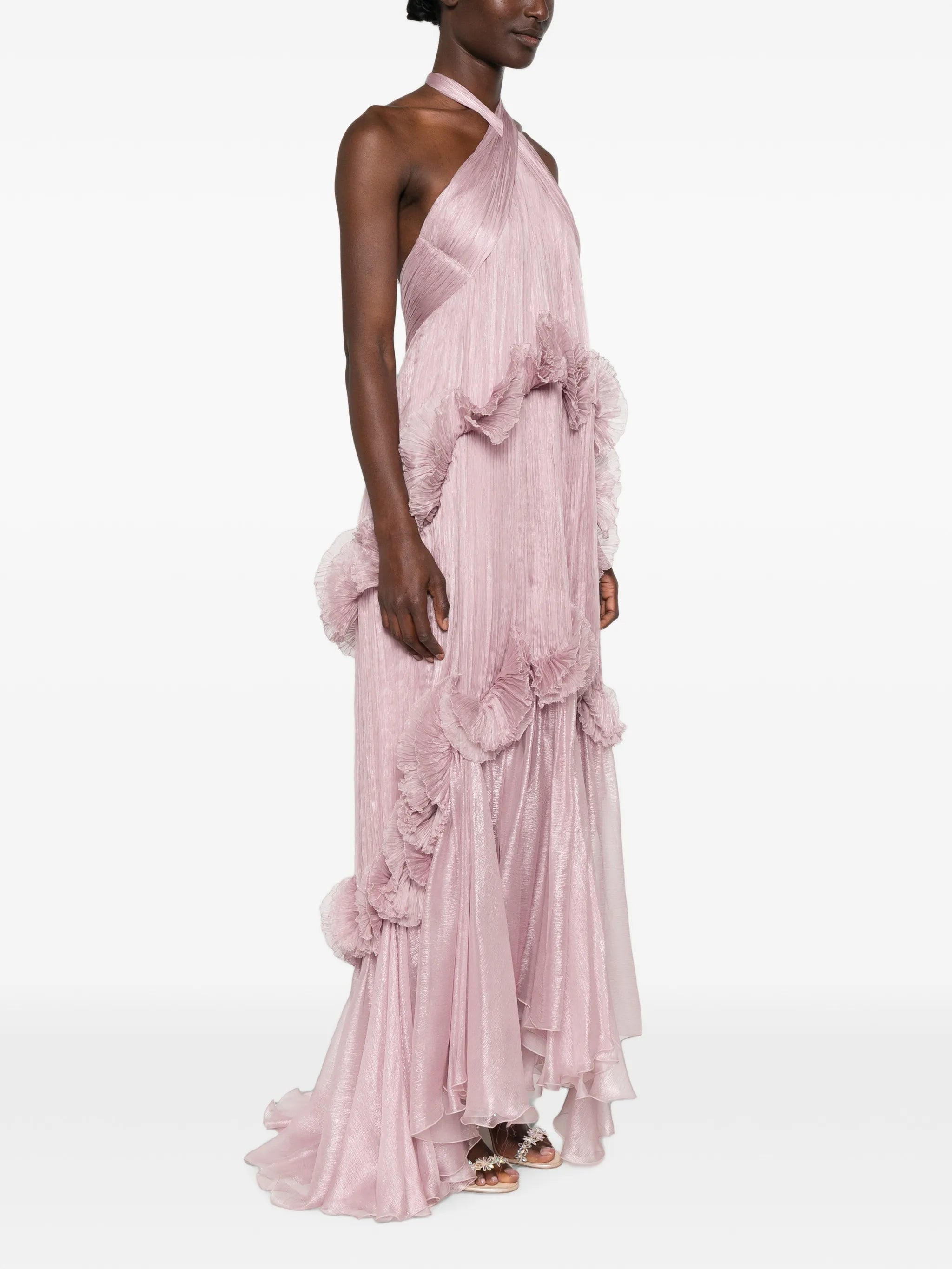 Zadie ruffled maxi dress