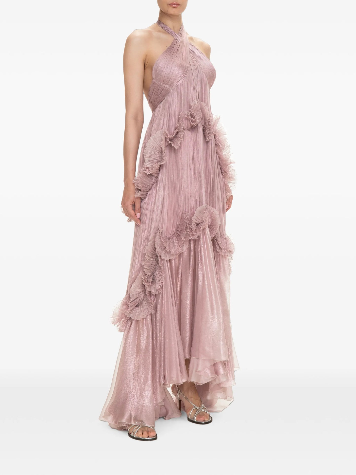 Zadie ruffled maxi dress