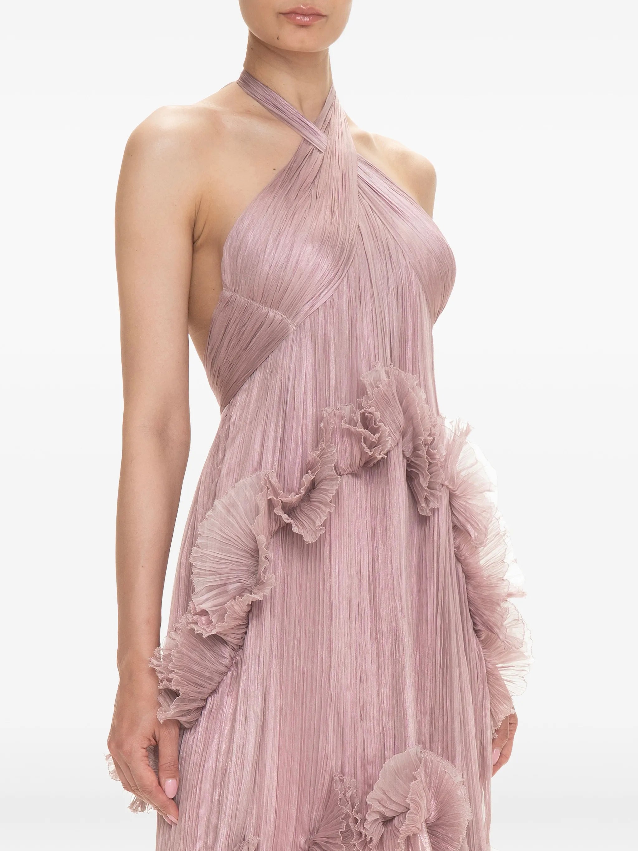 Zadie ruffled maxi dress