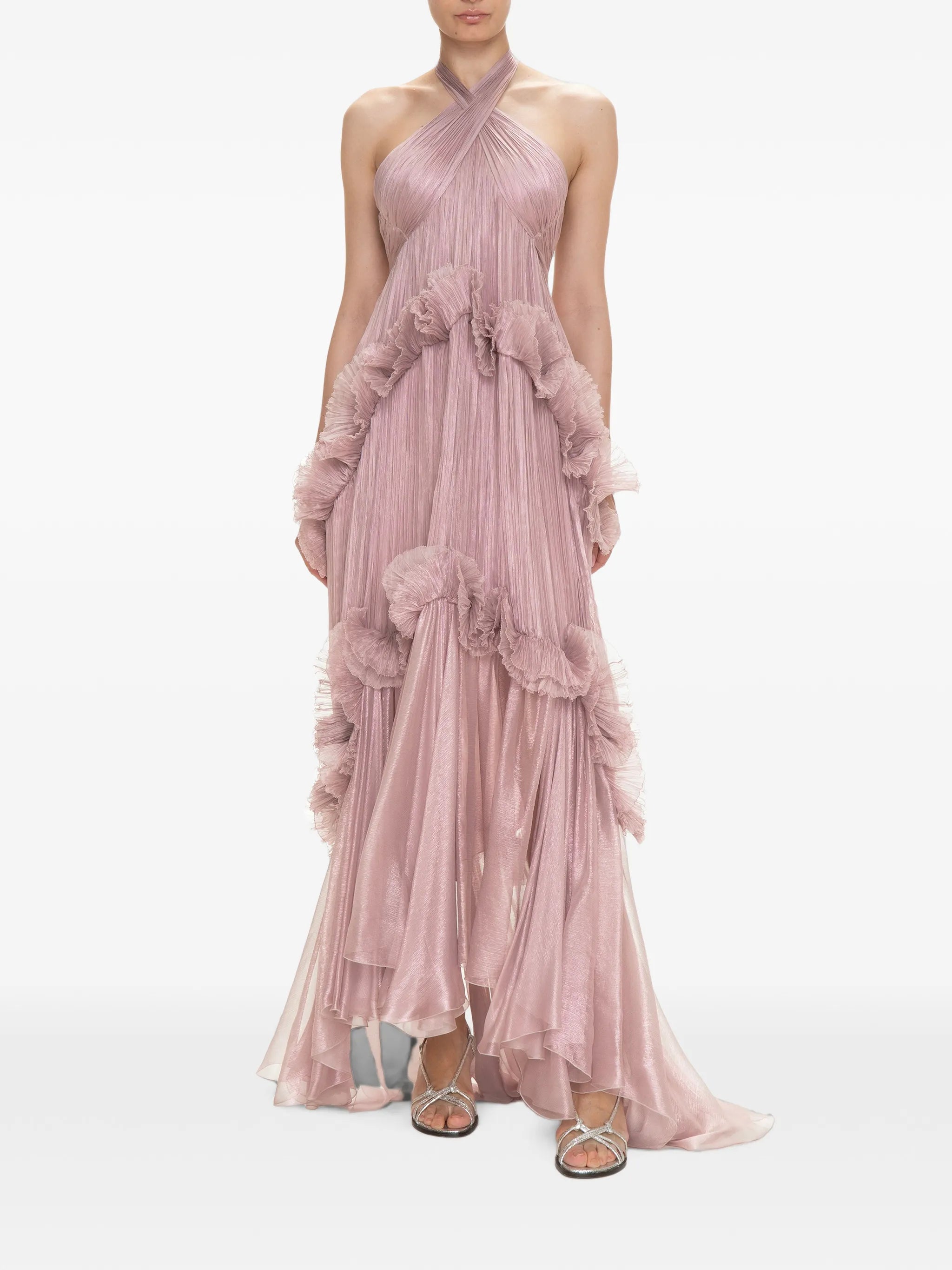 Zadie ruffled maxi dress