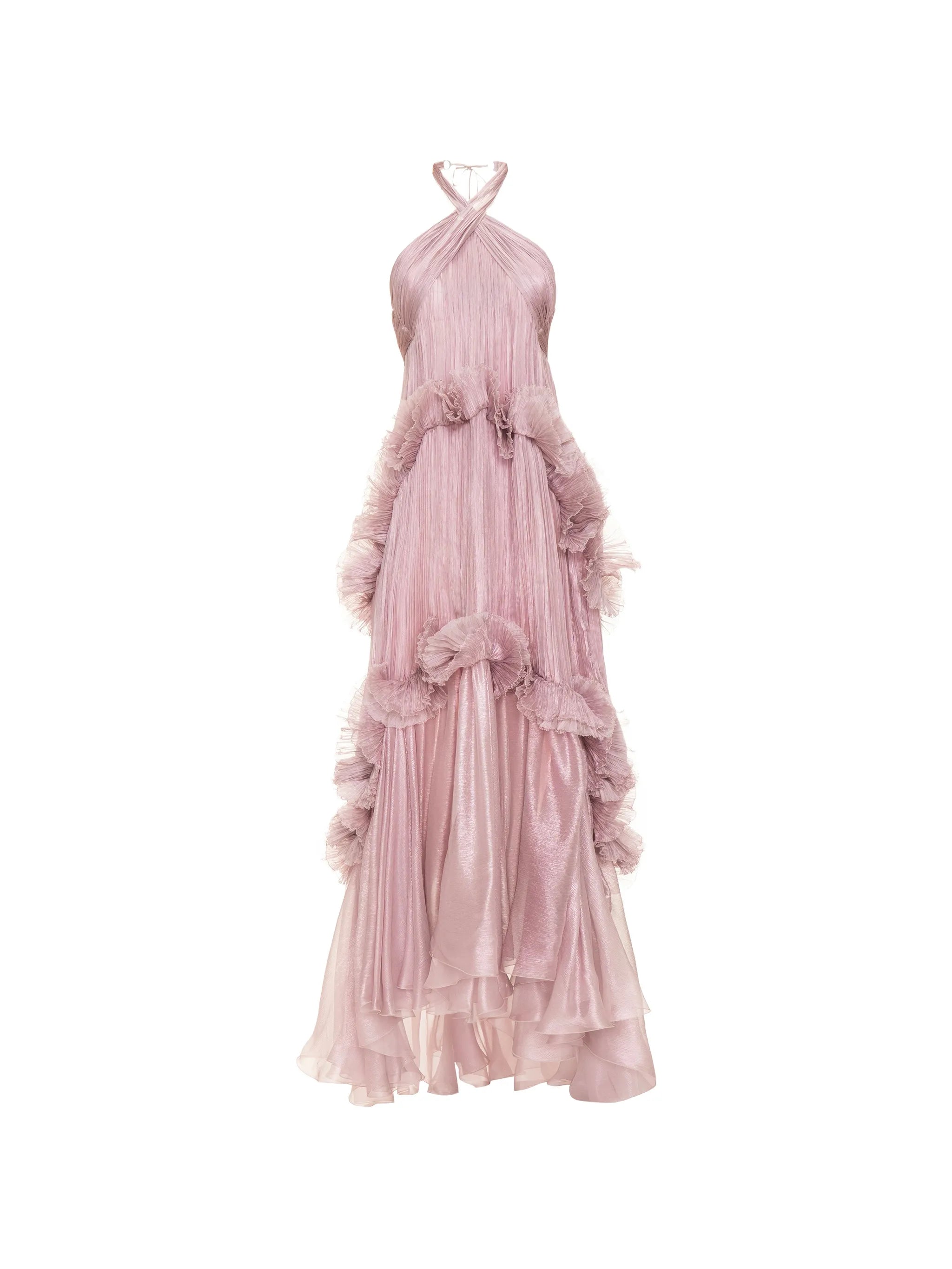 Zadie ruffled maxi dress