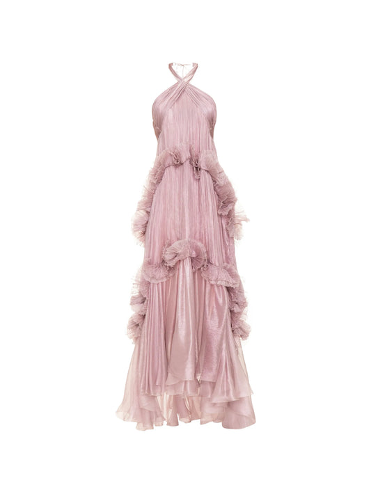 Zadie ruffled maxi dress