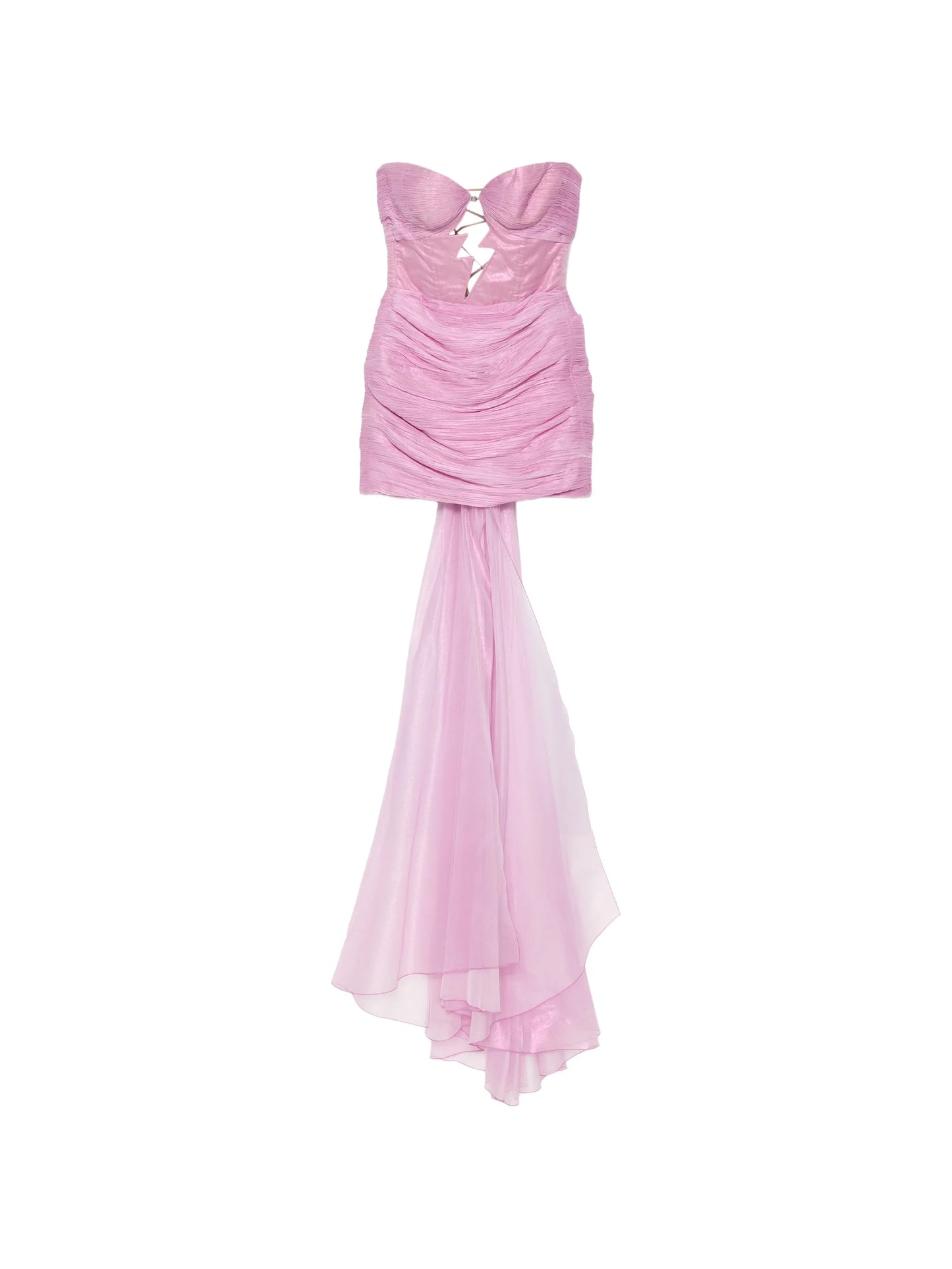 Kelly lightning-bolt cut-out mini dress