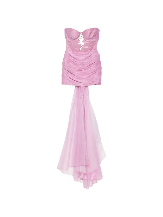 Kelly lightning-bolt cut-out mini dress