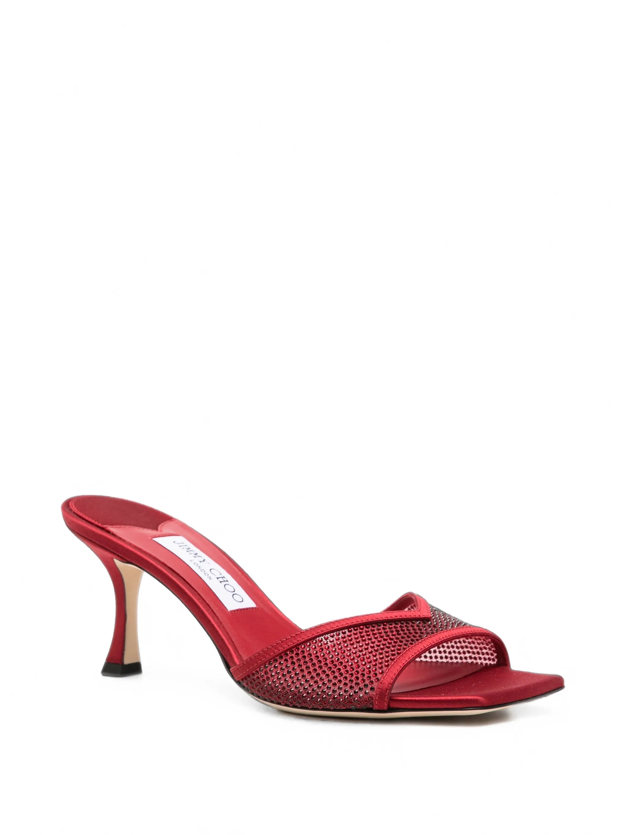 Skye crystal-embellished mules