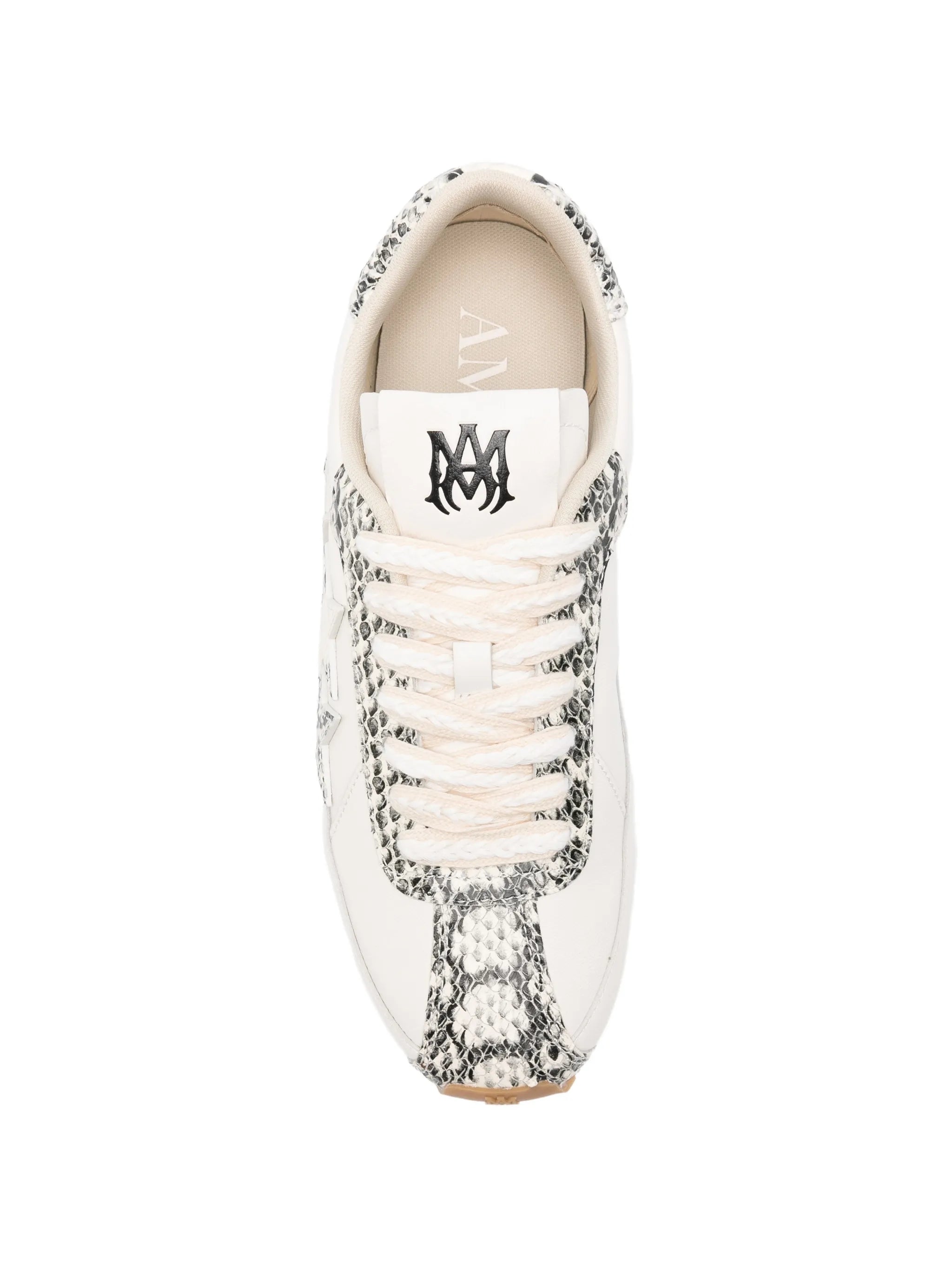 python-effect star-patch sneakers