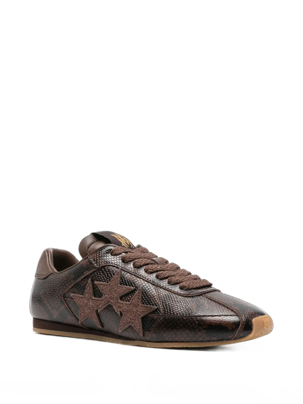 python-effect star-patch sneakers