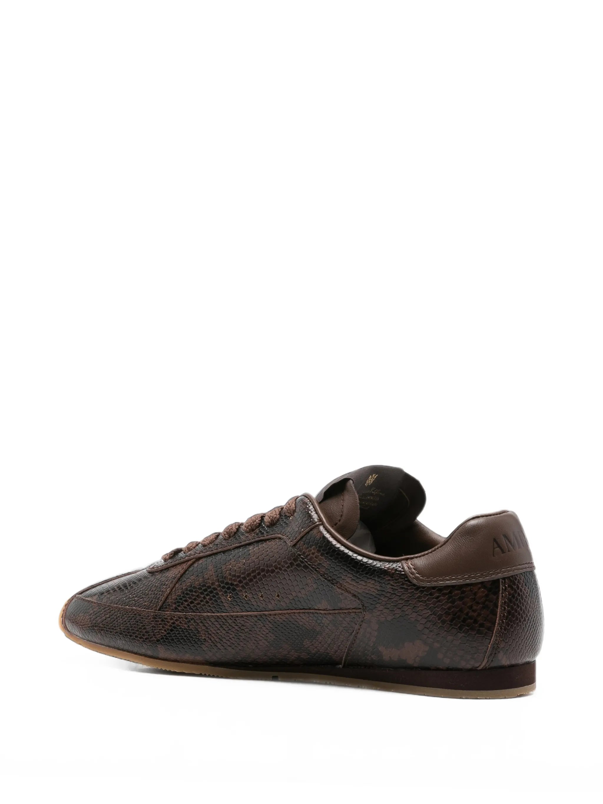 python-effect star-patch sneakers