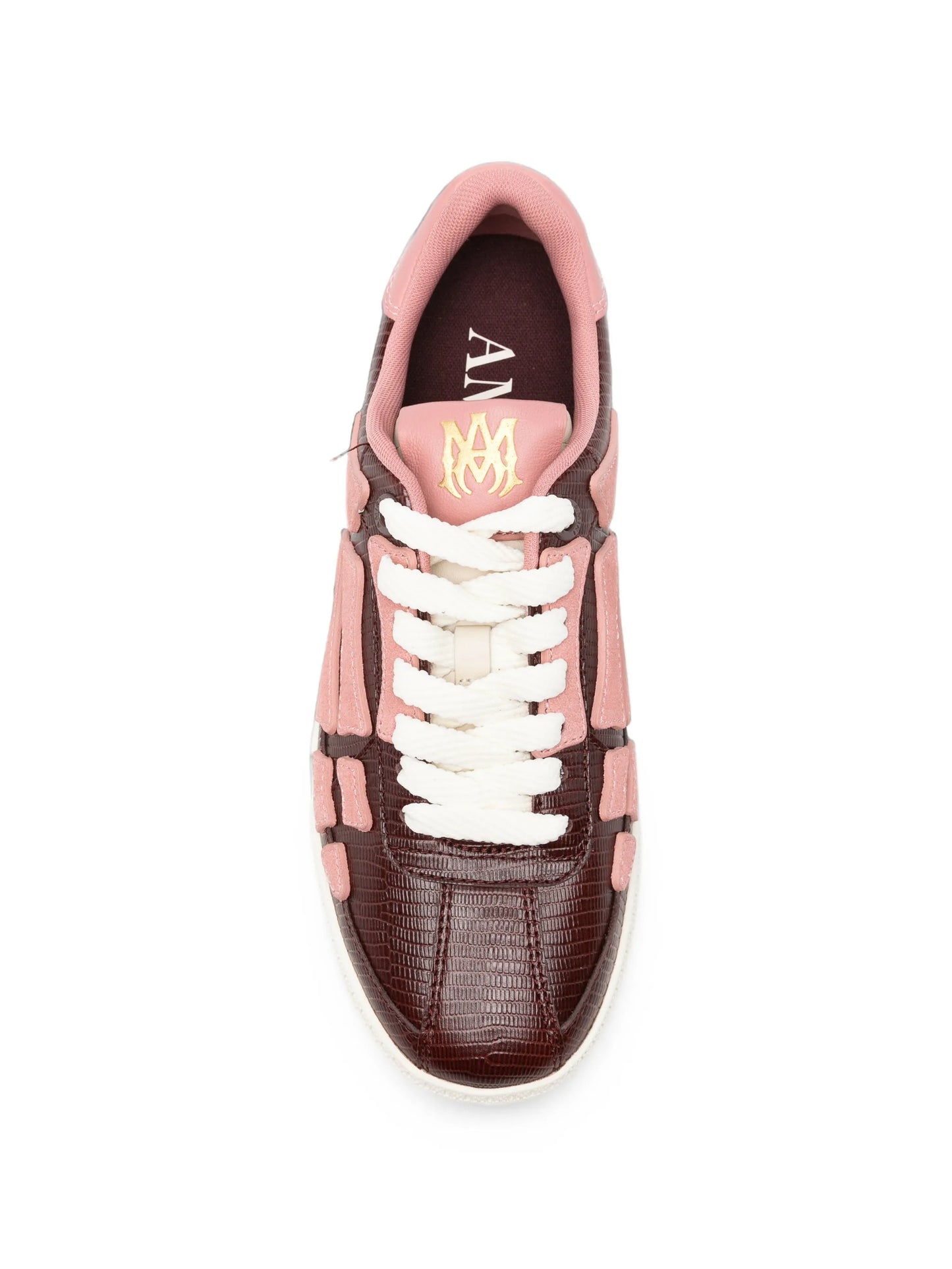 Skeltop lizard-effect sneakers