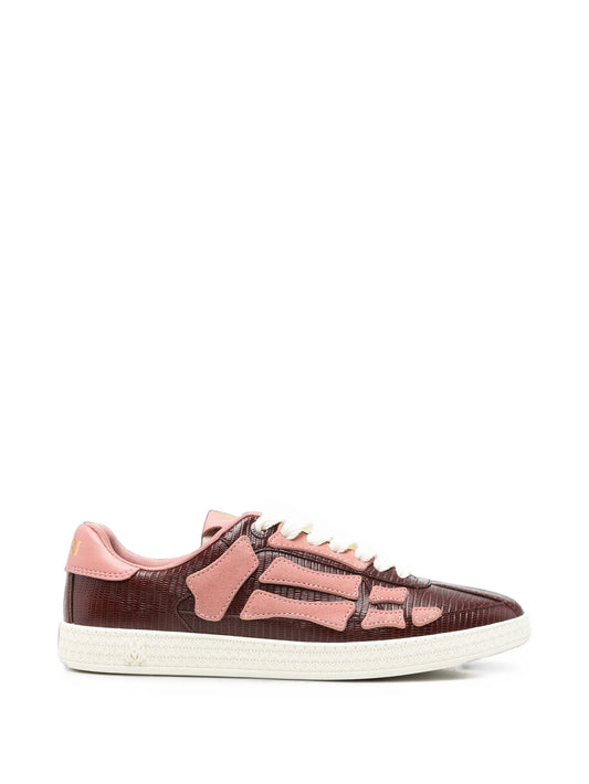 Skeltop lizard-effect sneakers