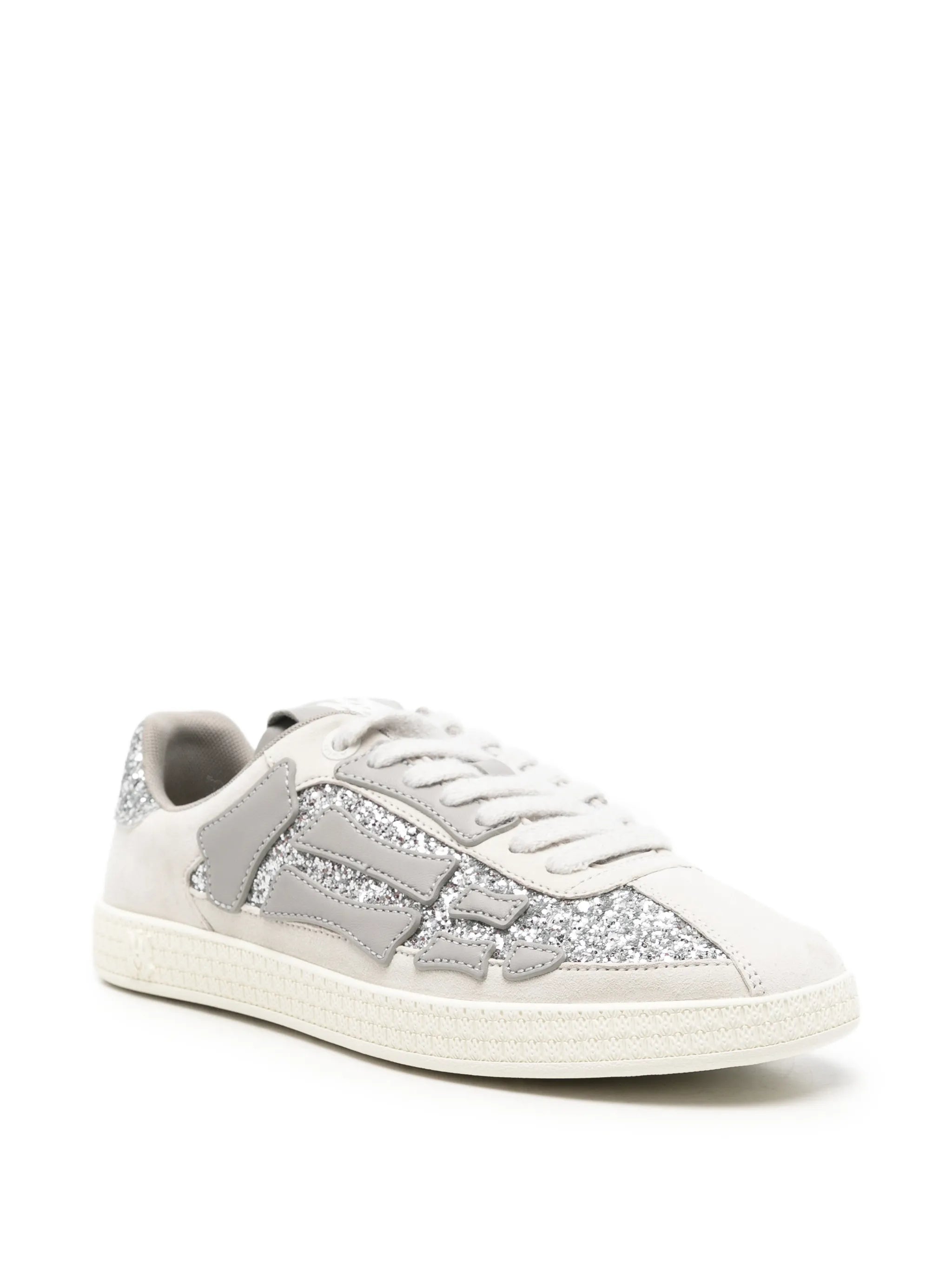 Pacific Bones glitter-embellished sneakers