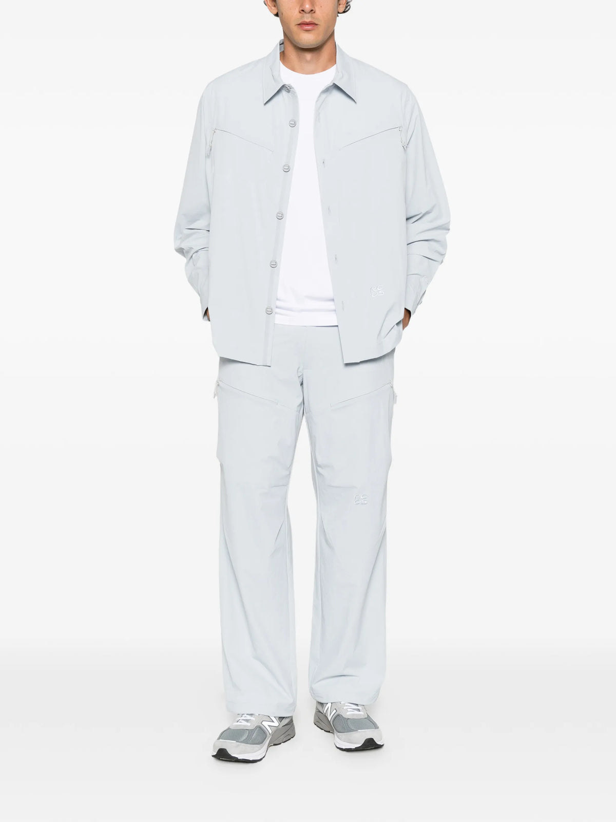 Reyes straight-leg trousers