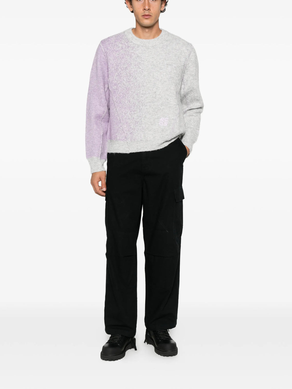 intarsia-knit sweater