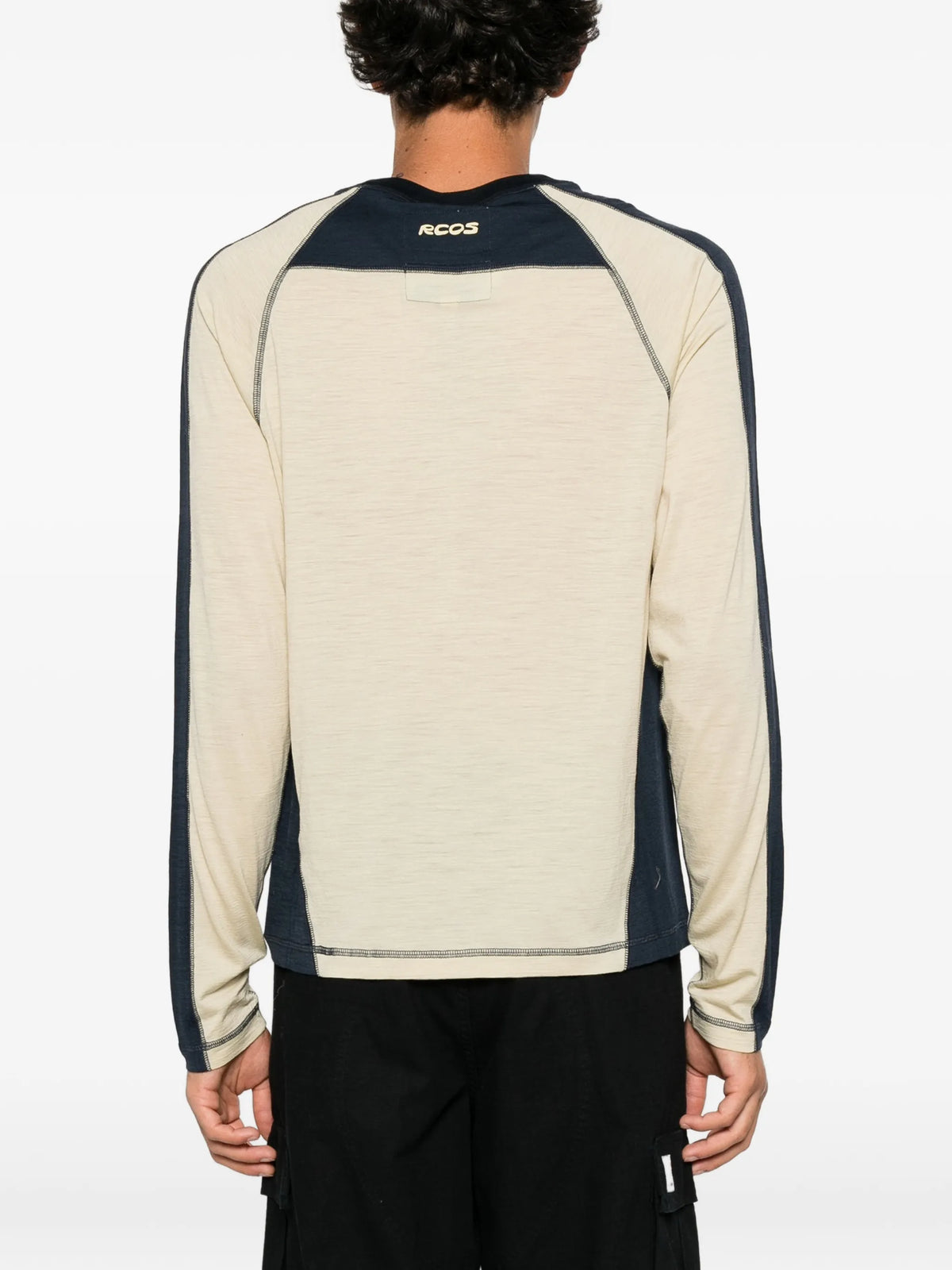 paneled T-shirt