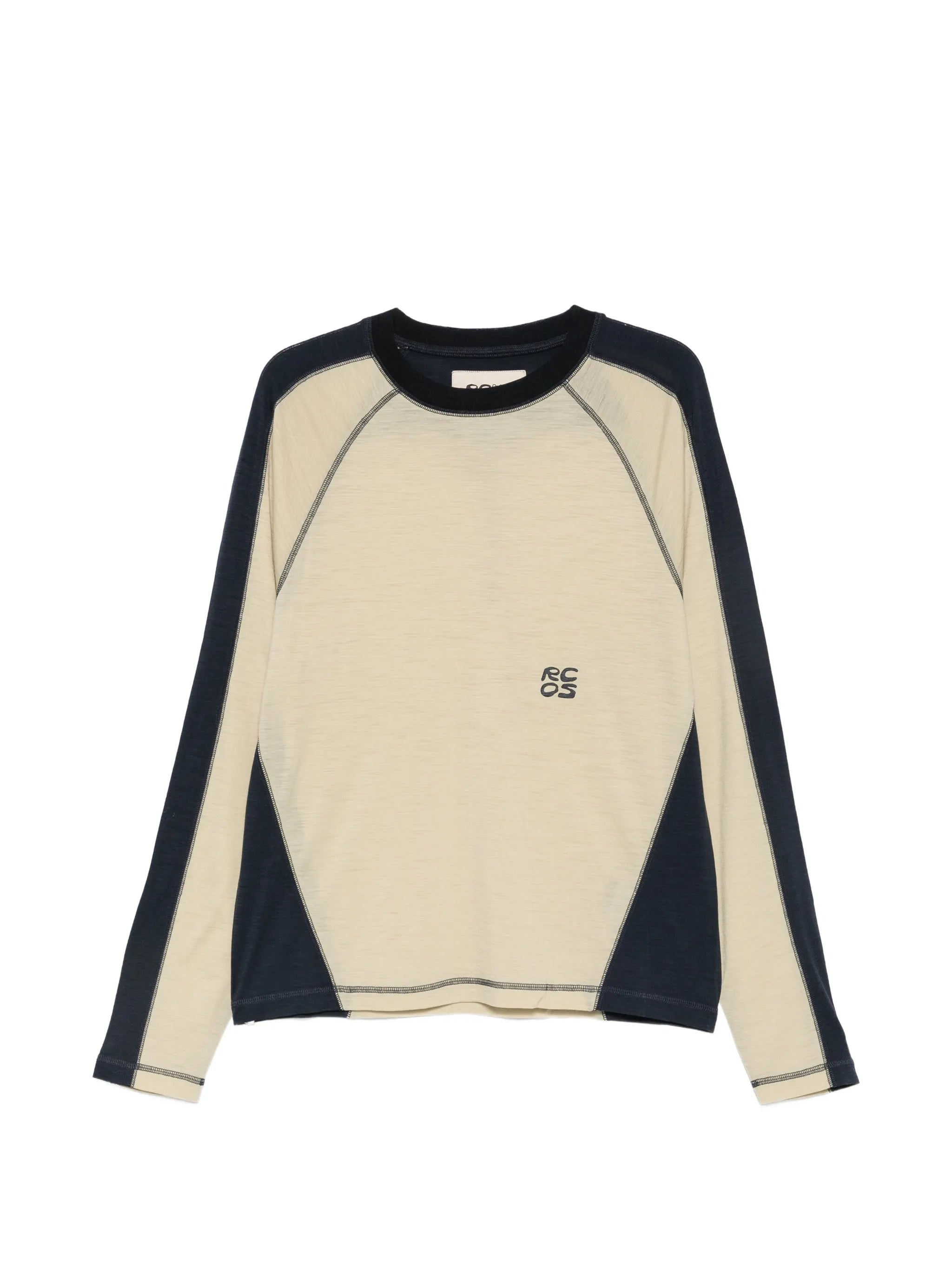 paneled T-shirt
