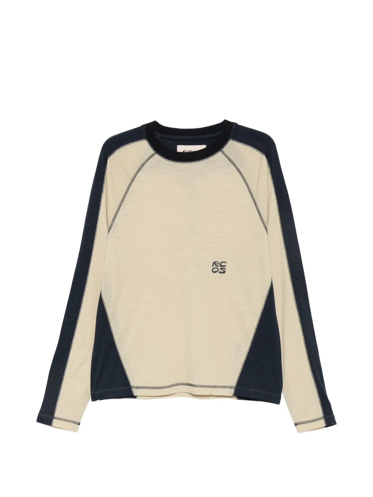 paneled T-shirt