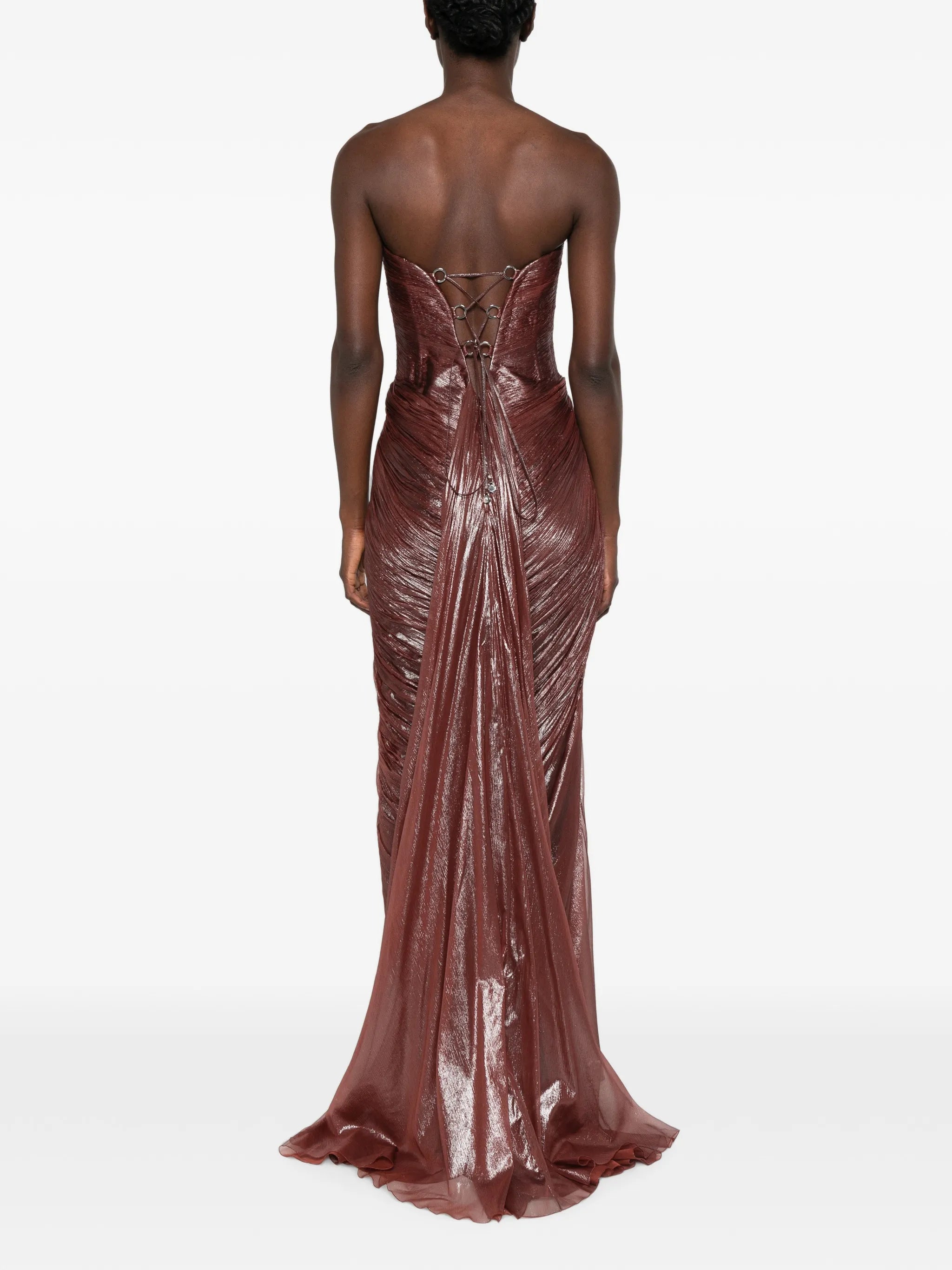 Zephyra cut-out maxi dress