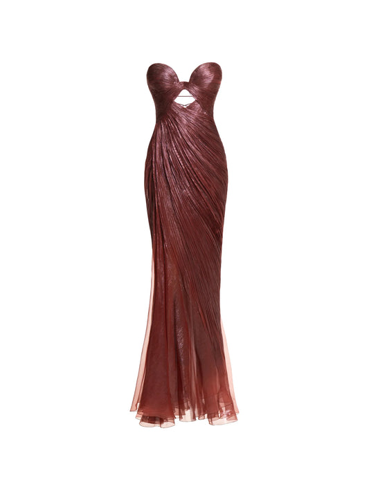 Zephyra cut-out maxi dress