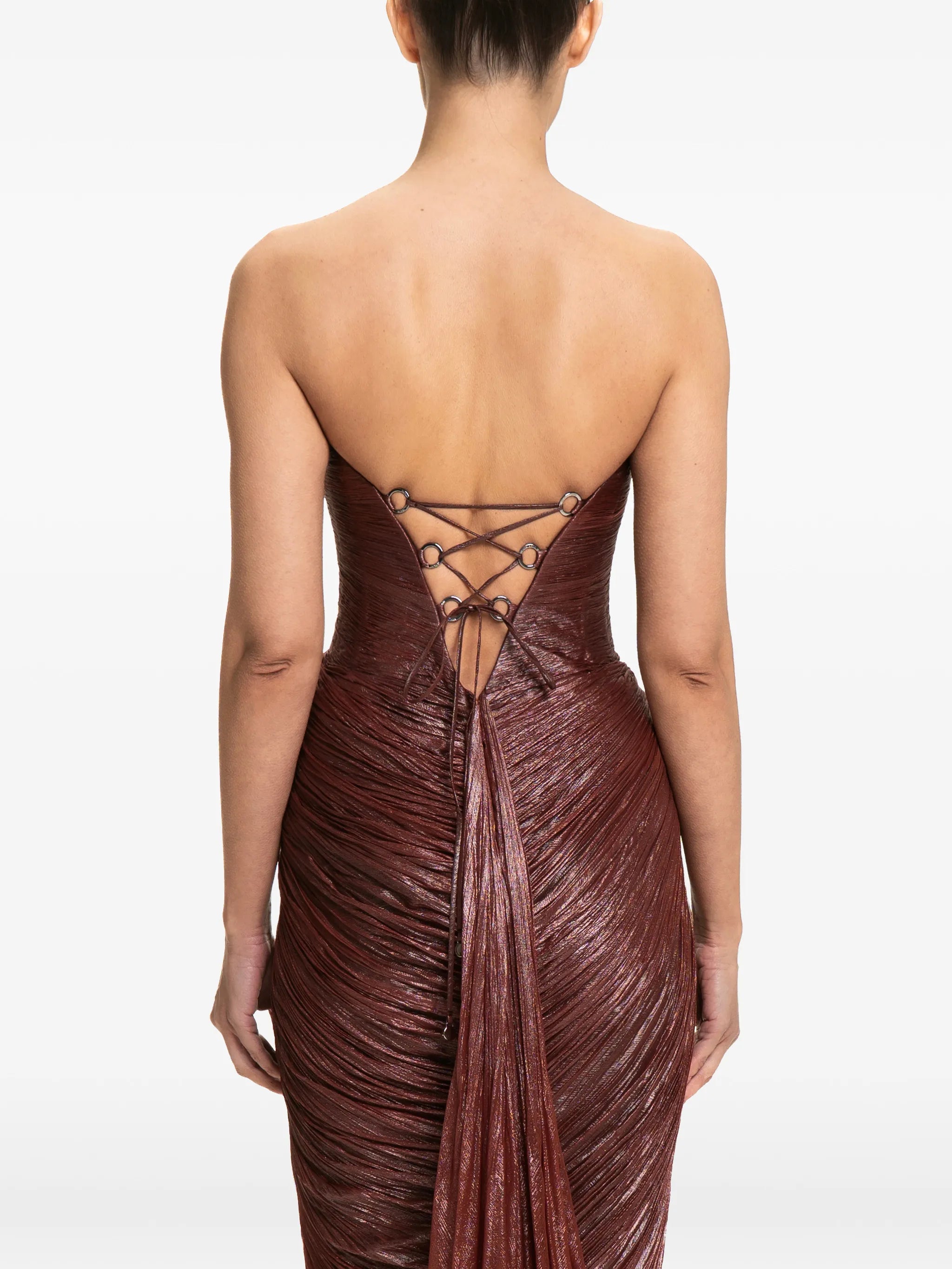 Zephyra cut-out maxi dress