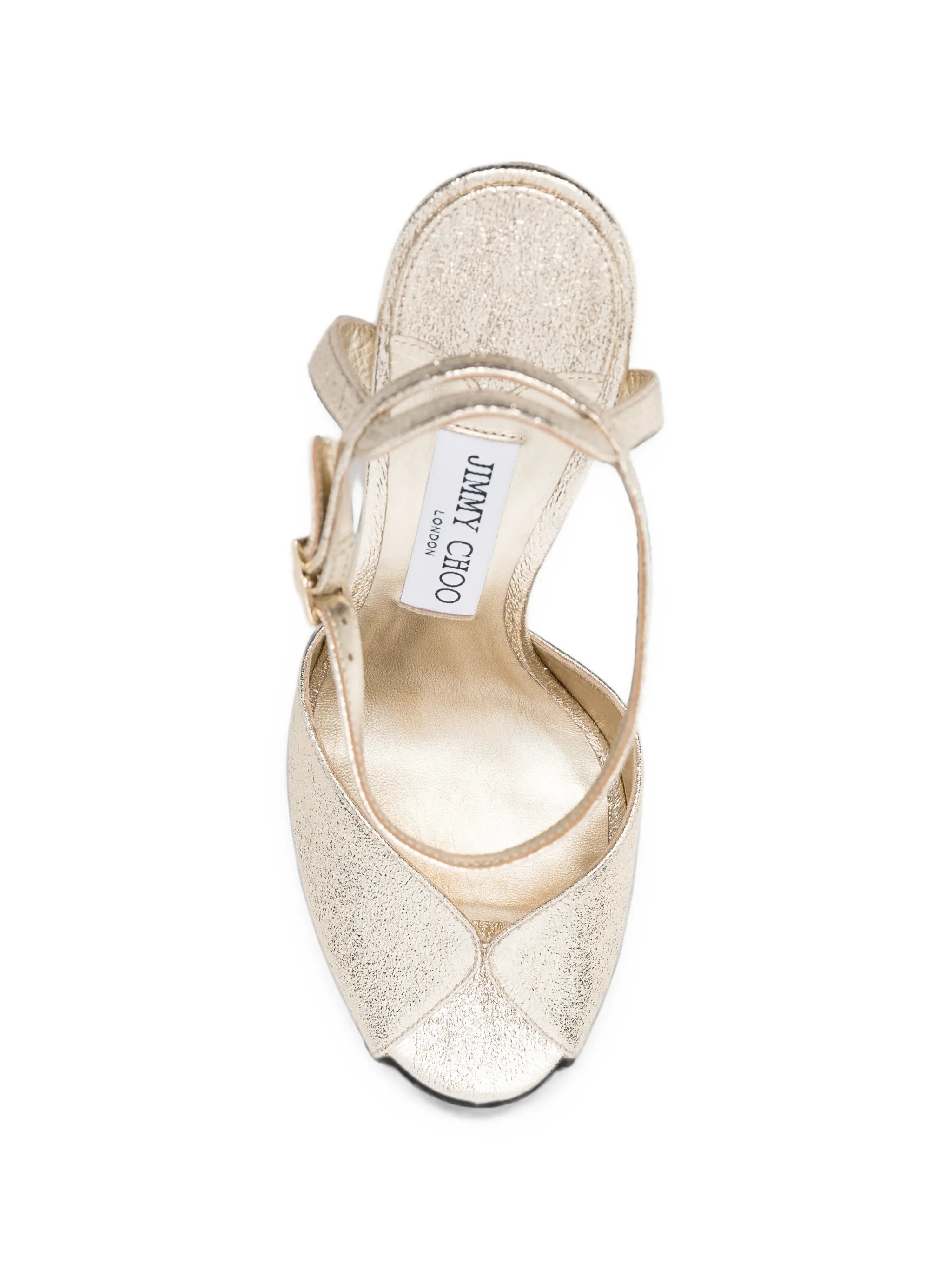 Sacora 85 metallic sandals