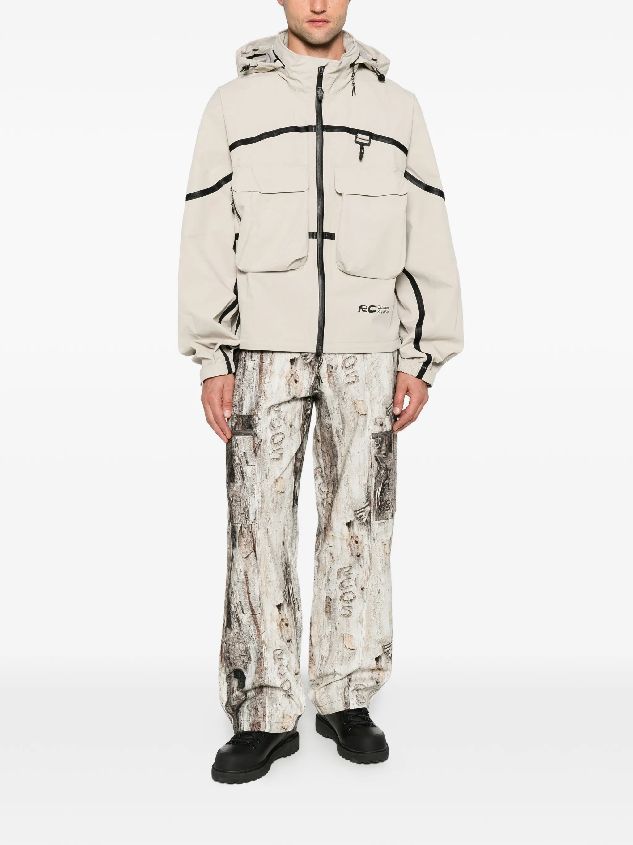 Owens hooded jacket