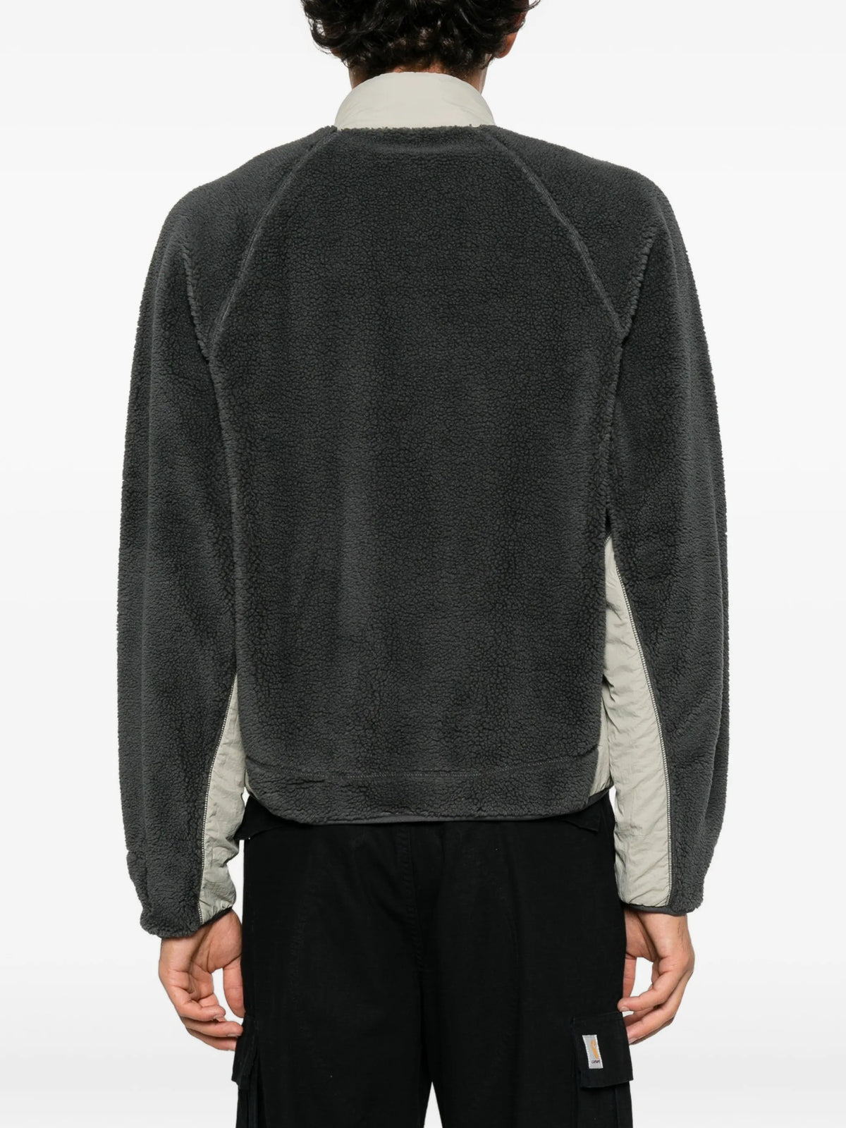 fleece zip-up jacket