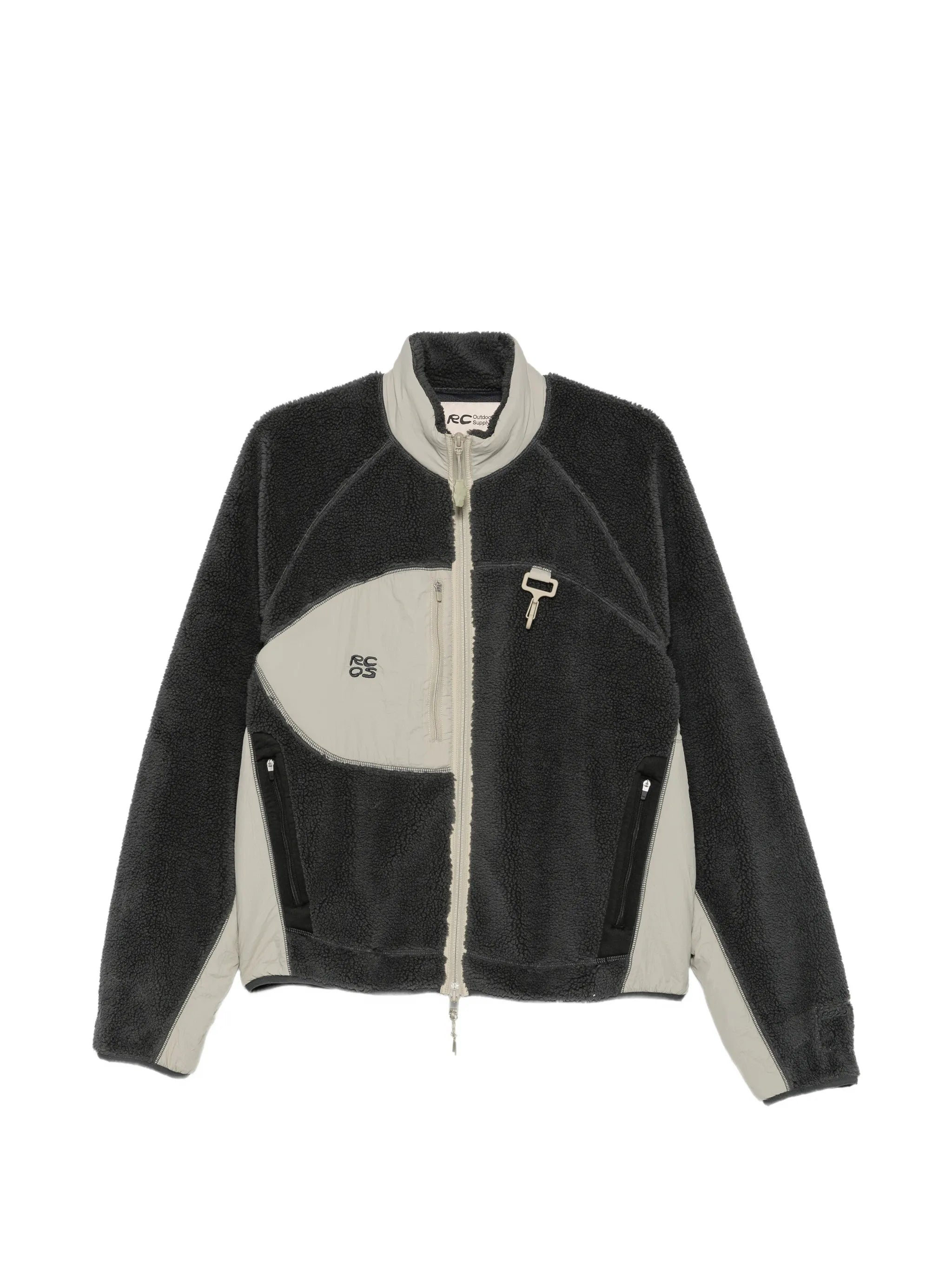 fleece zip-up jacket