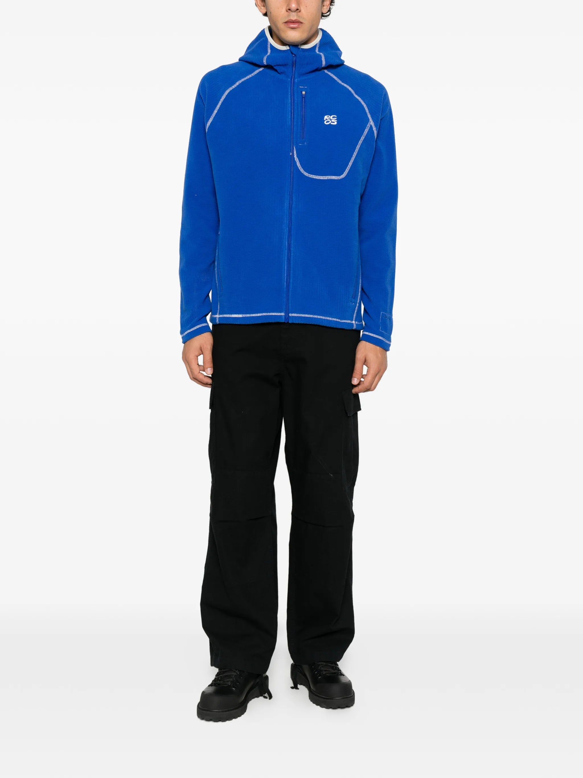 zip-up hoodie