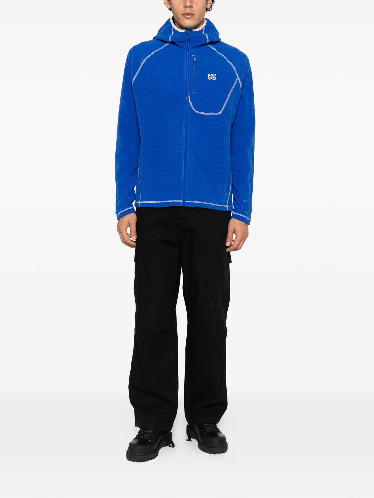 zip-up hoodie