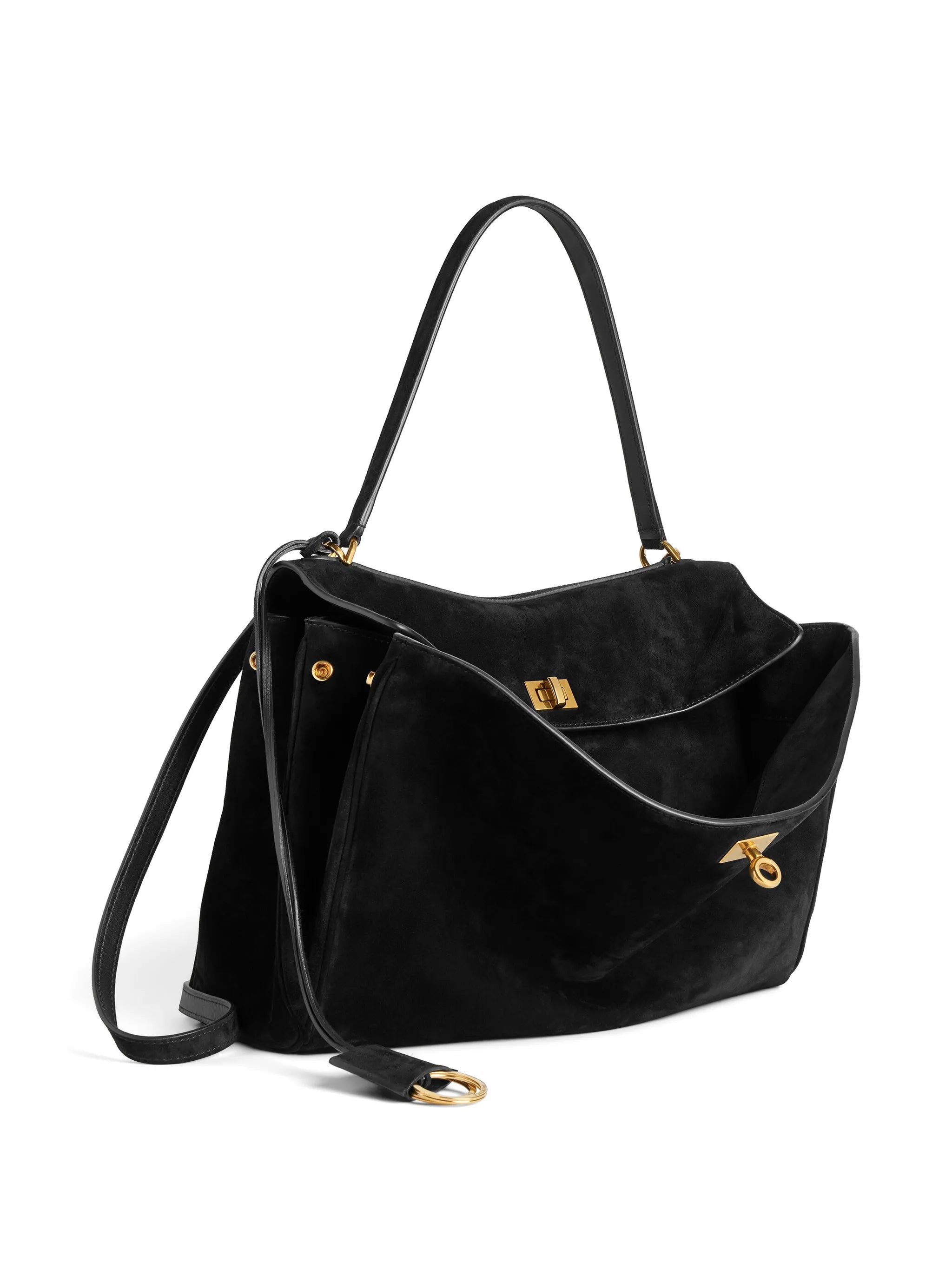 Rodeo turn-lock tote bag