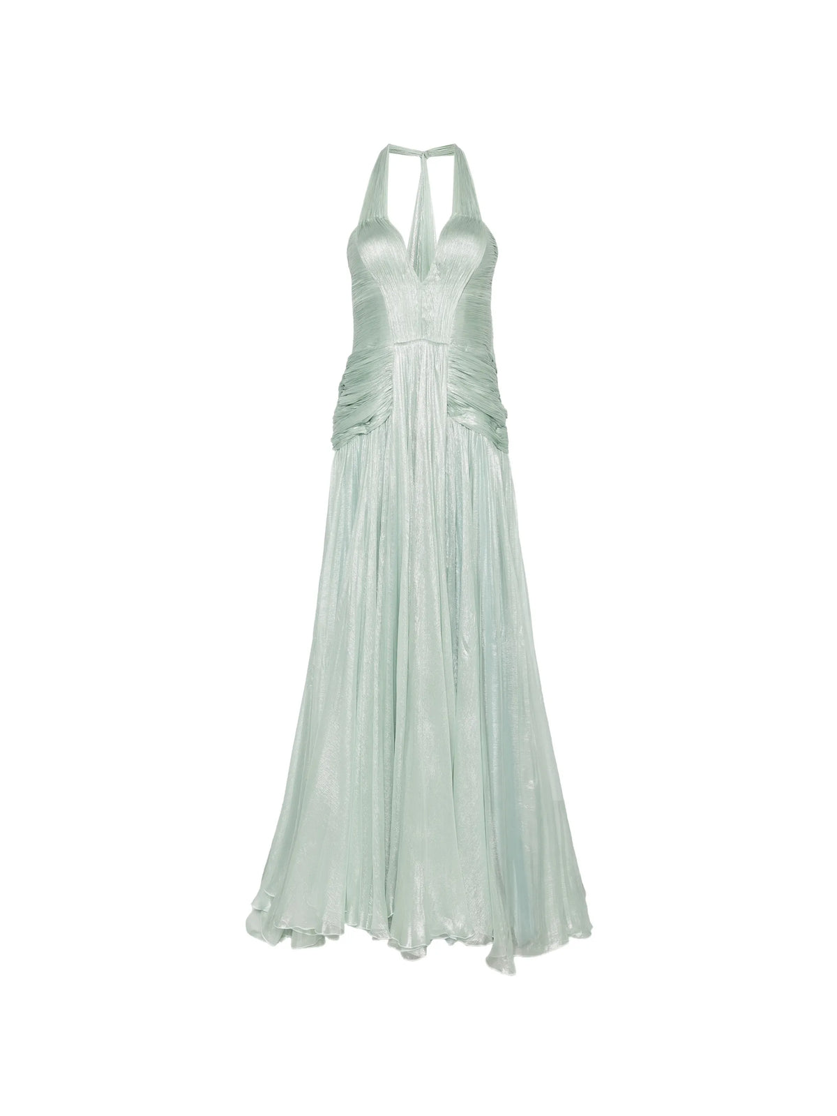 Sonya pleated maxi dress