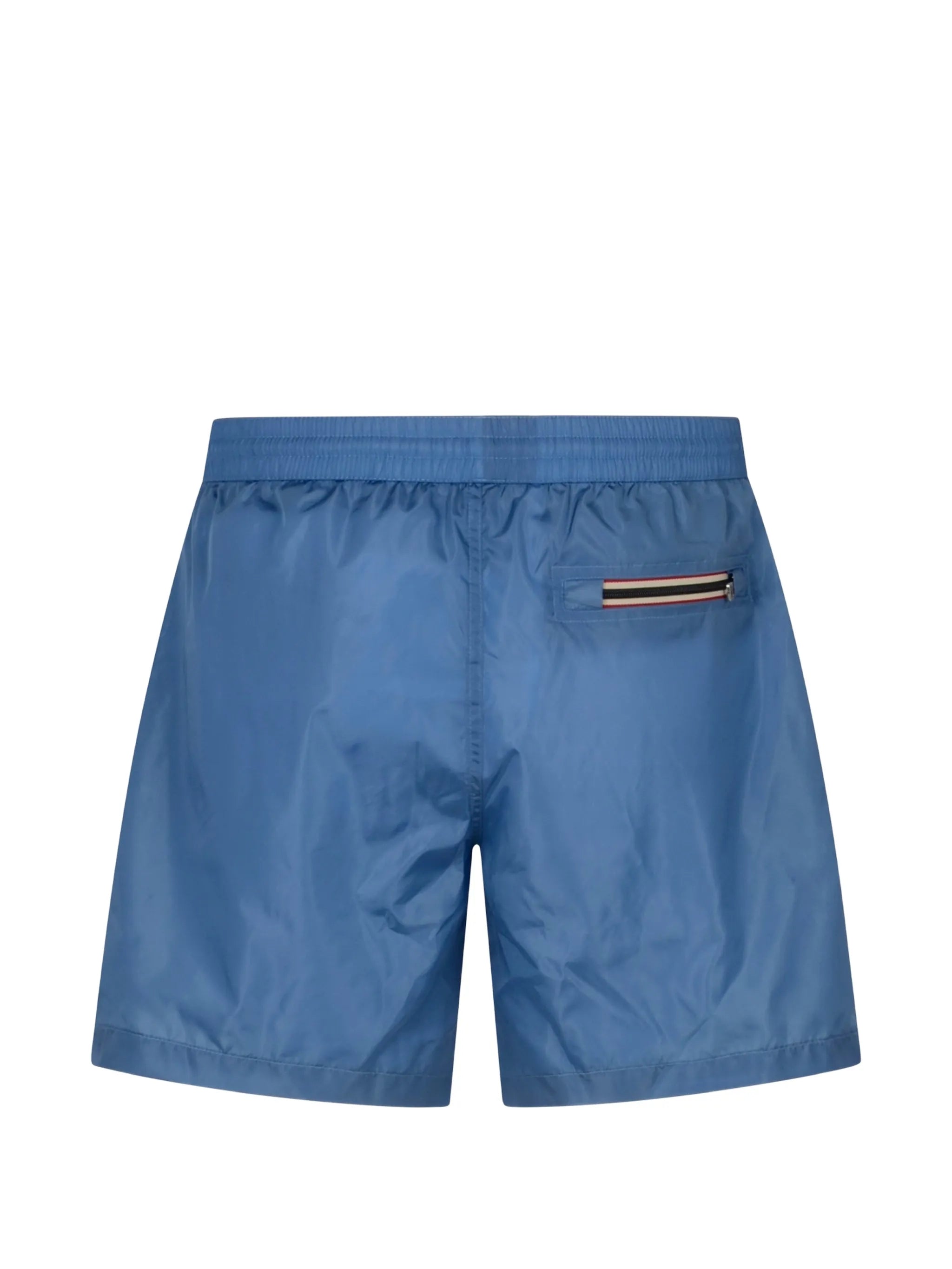 logo-patch swim shorts