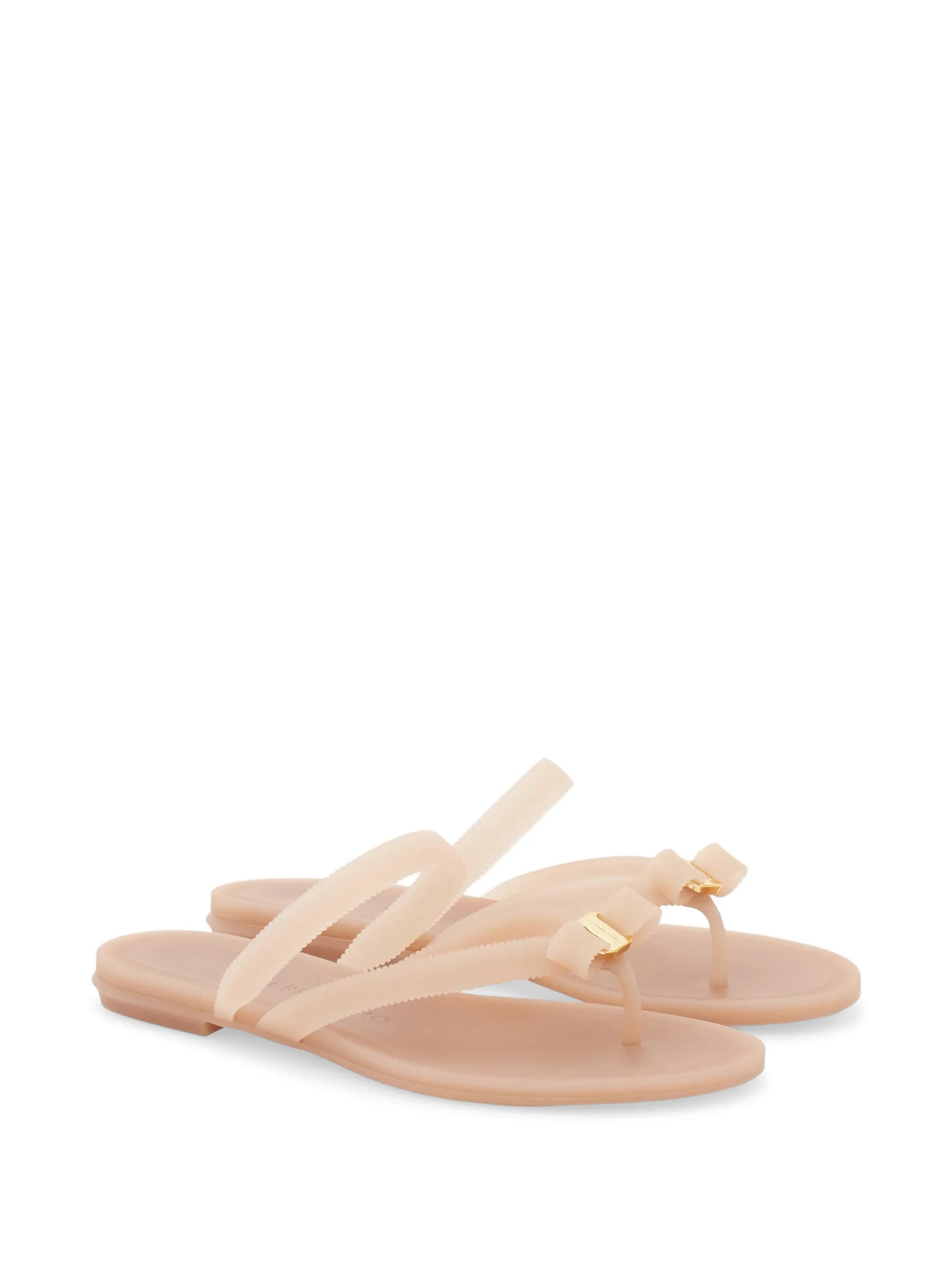 Vara bow rubber sandals
