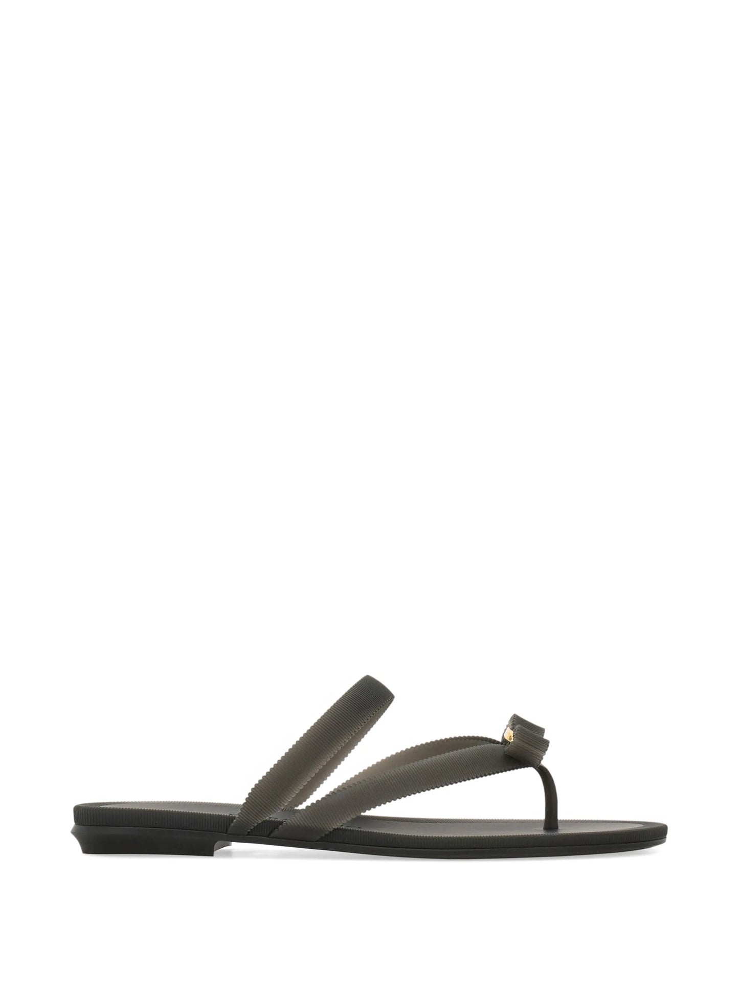 Vara bow jelly thong sandals