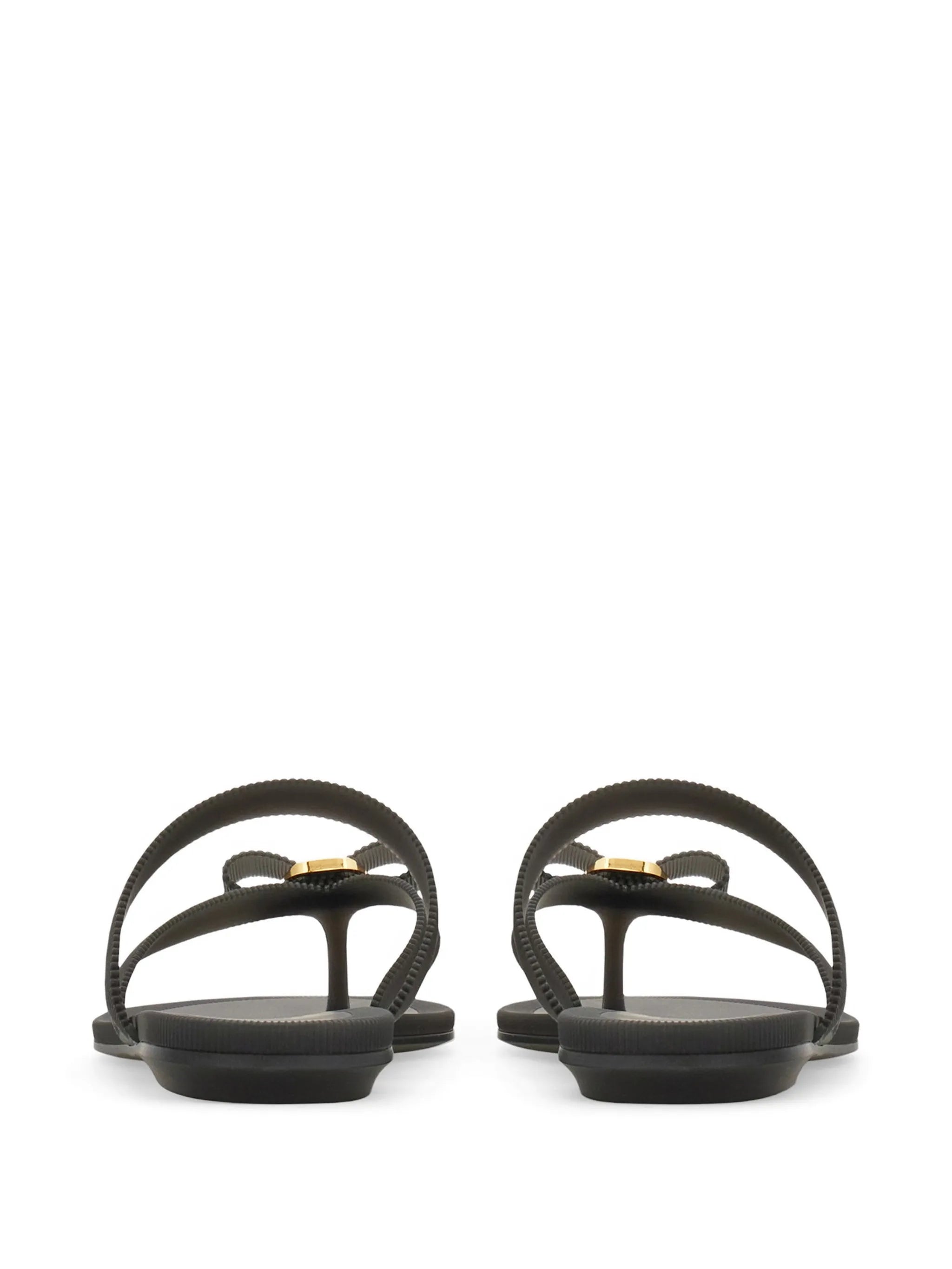 Vara bow jelly thong sandals