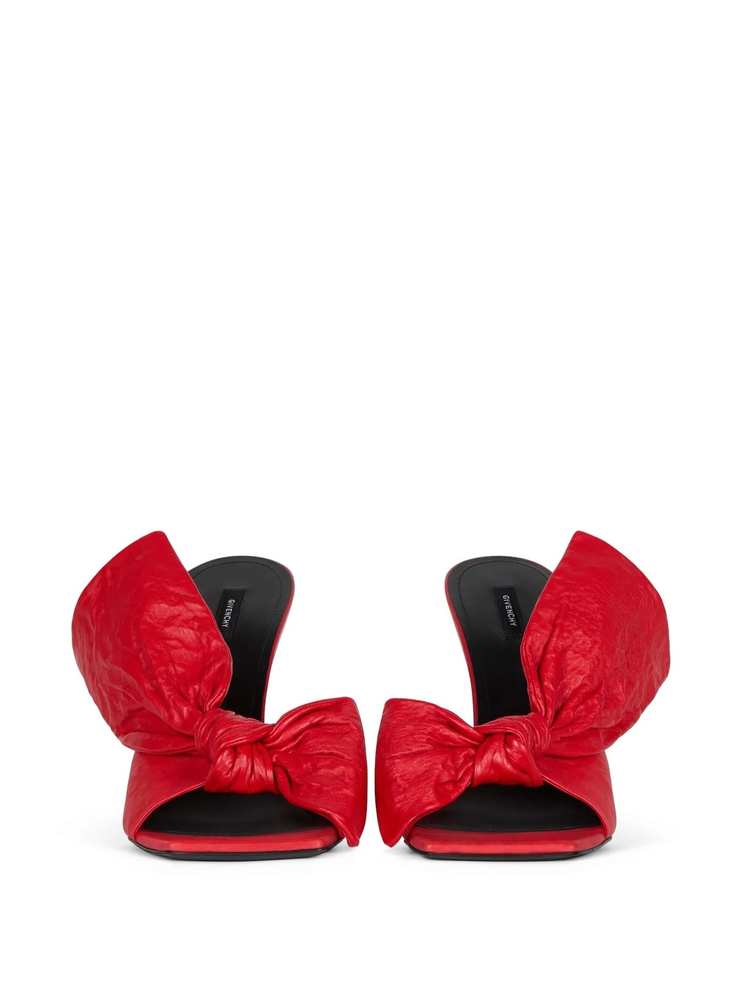 Boudoir bow-detail sandals