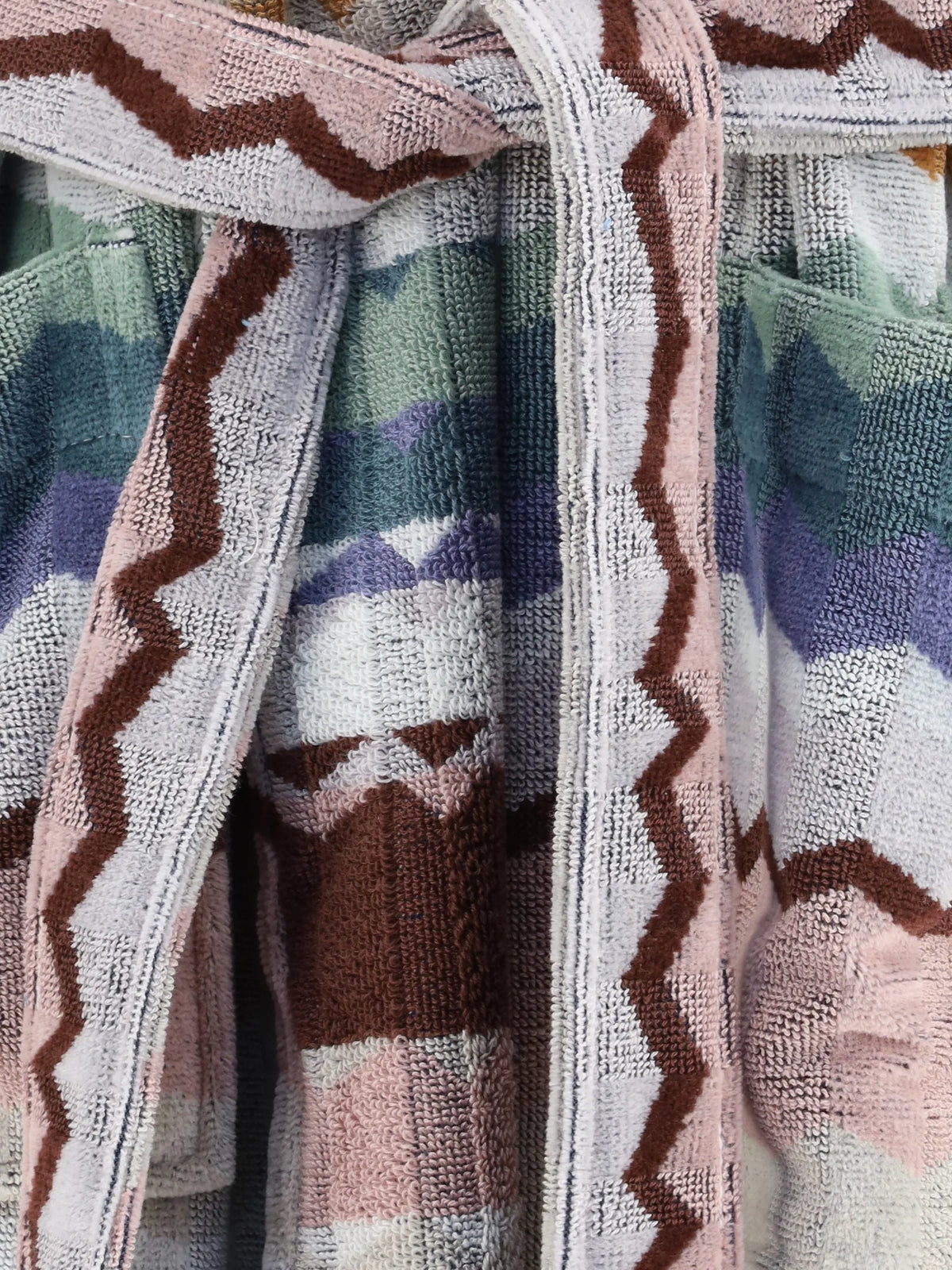 Eva hooded cotton terry dressing gown