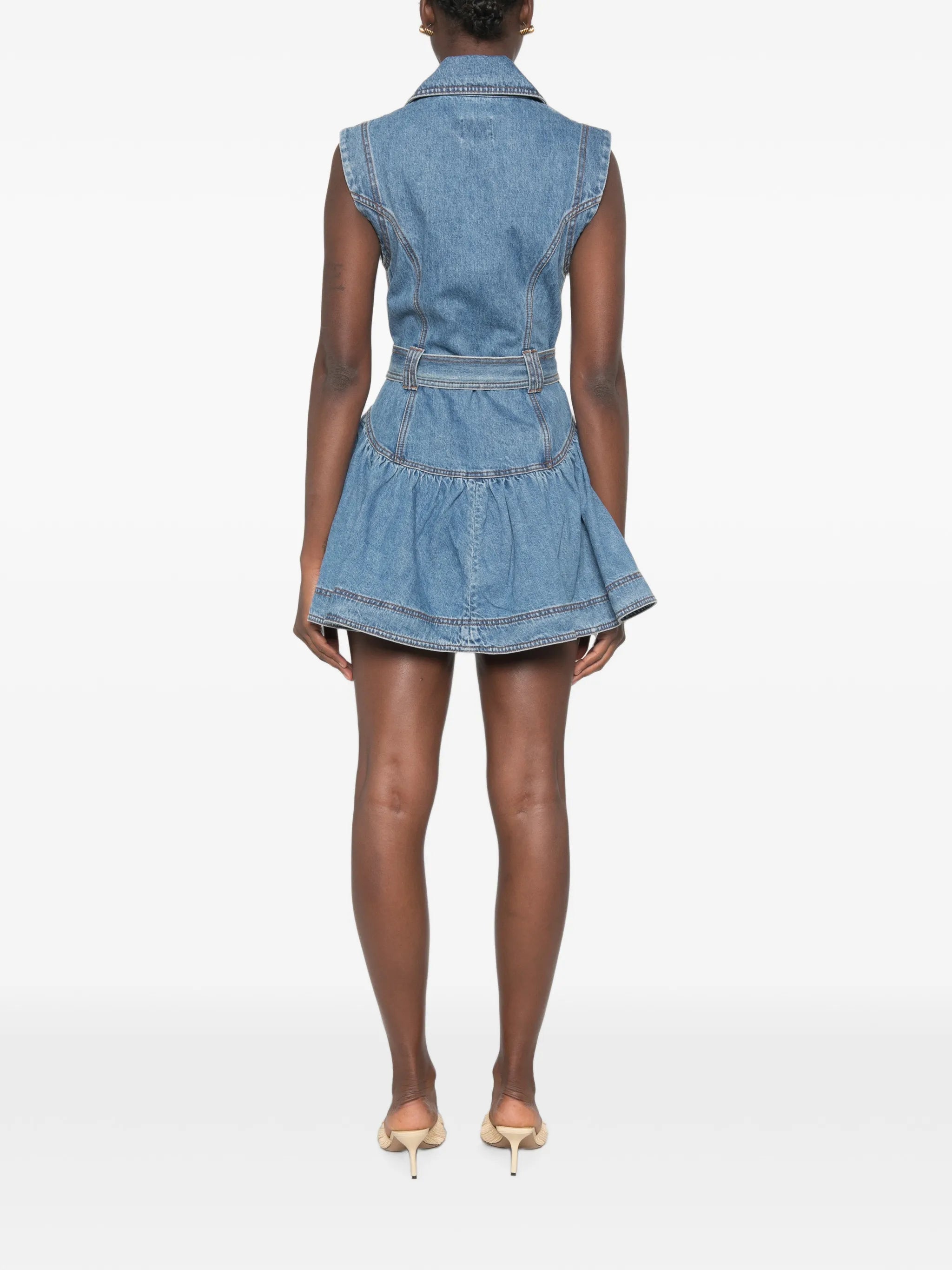 Liliana denim mini dress