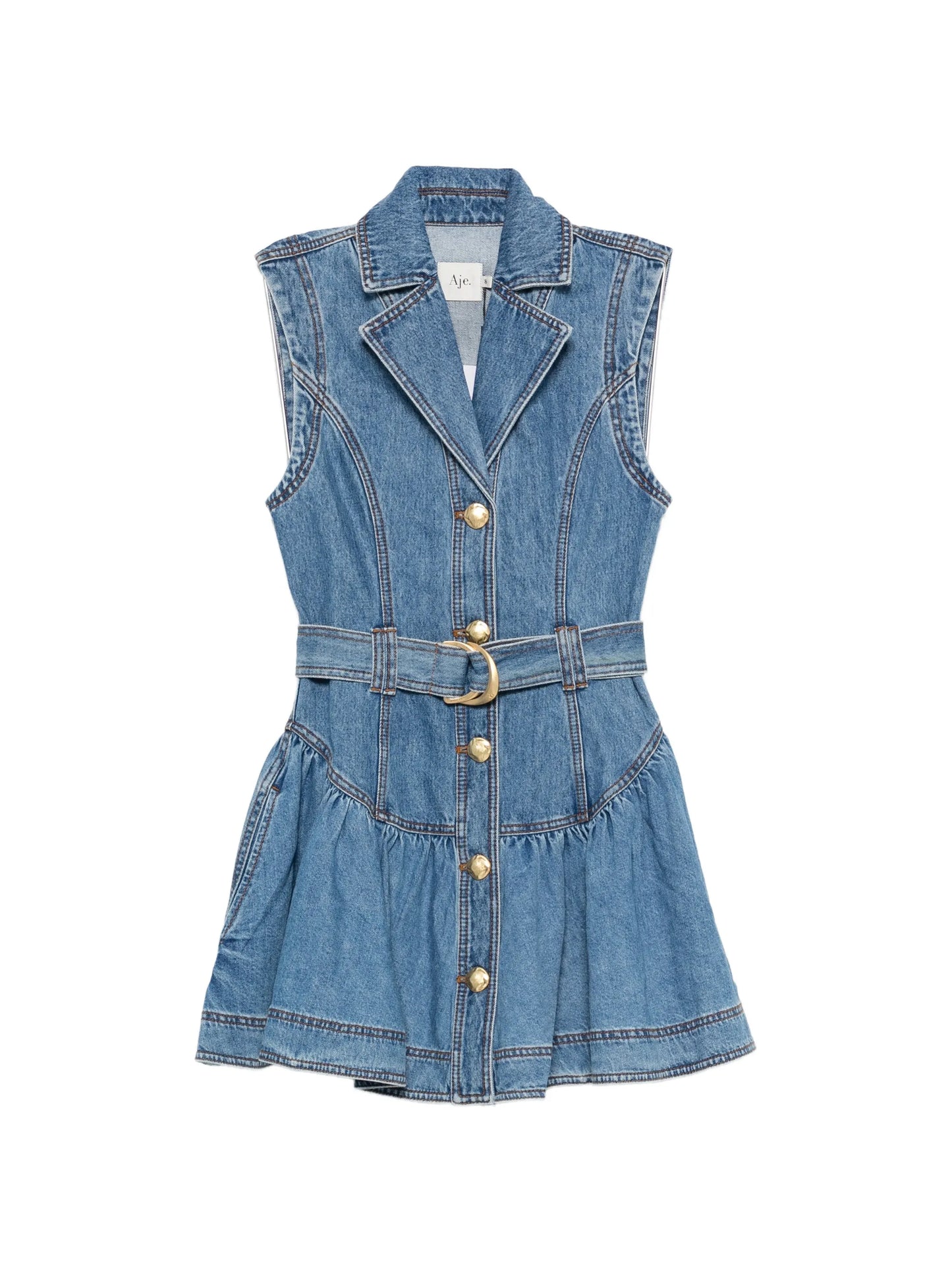 Liliana denim mini dress