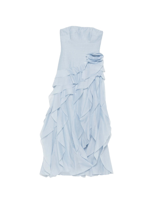 Canyon floral-appliqué maxi dress