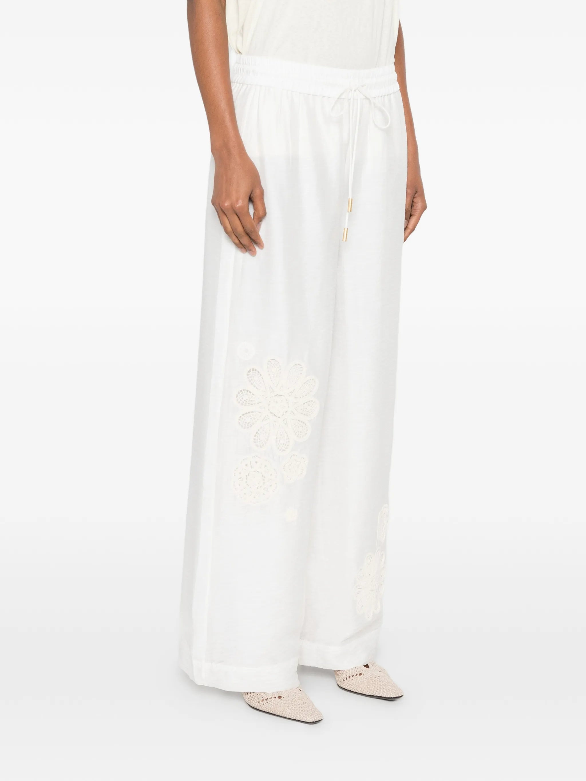 Gia embroidered trousers