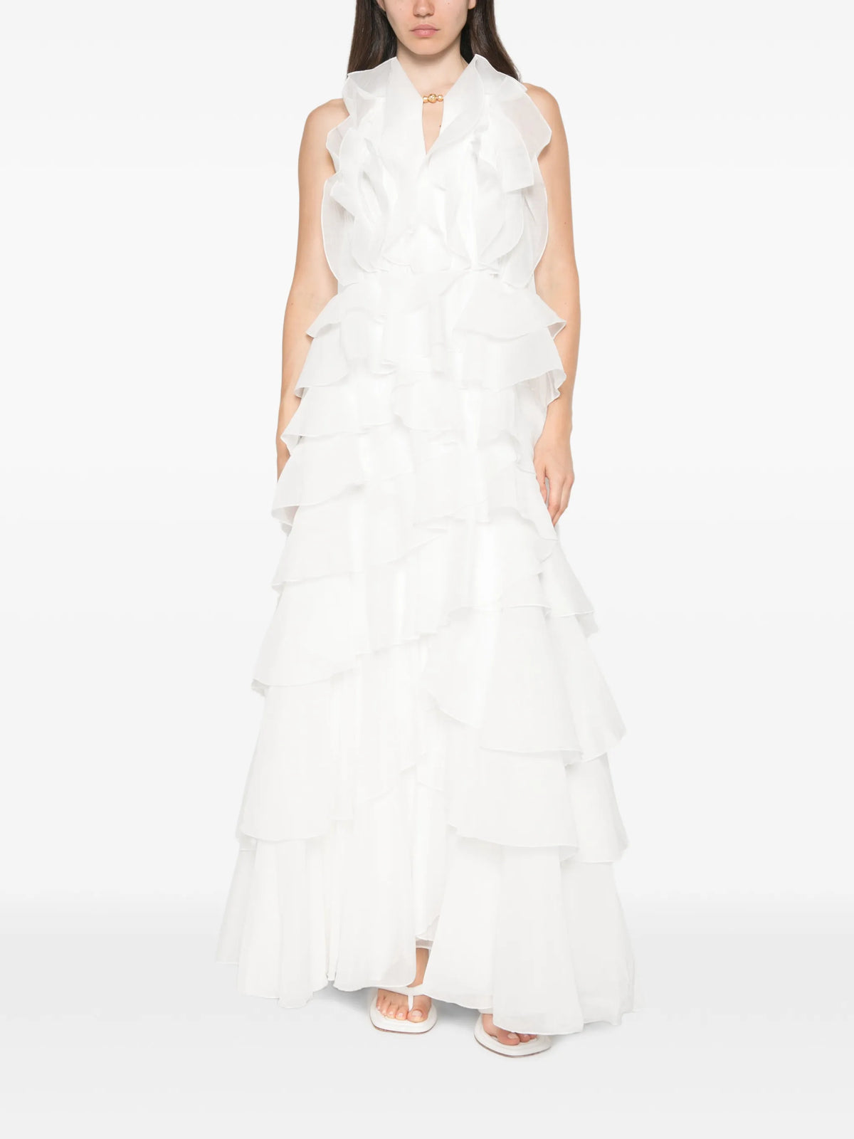 Pandorea layered maxi dress